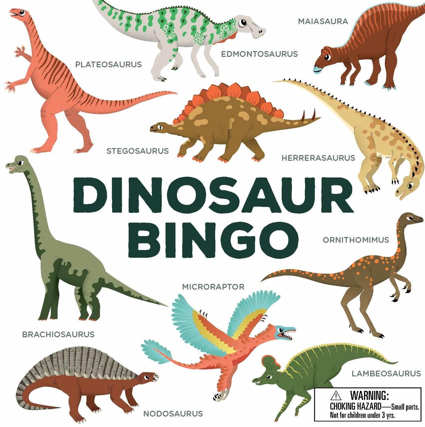 Spiel Dinosaur Bingo (Kinderspiel)