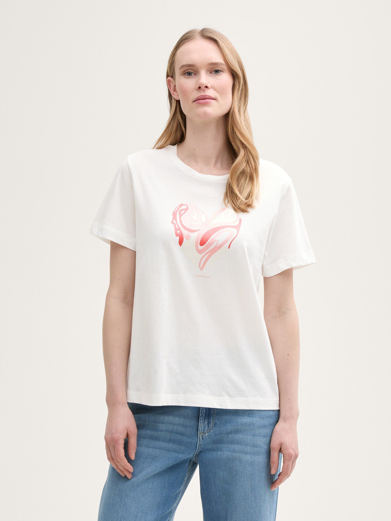 TOM TAILOR T-Shirt T-Shirt mit Print günstig online kaufen