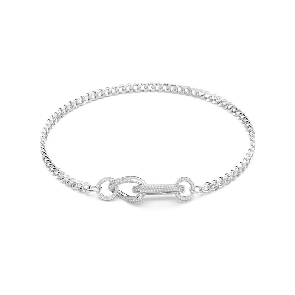 Swarovski Gliederkette weiß...