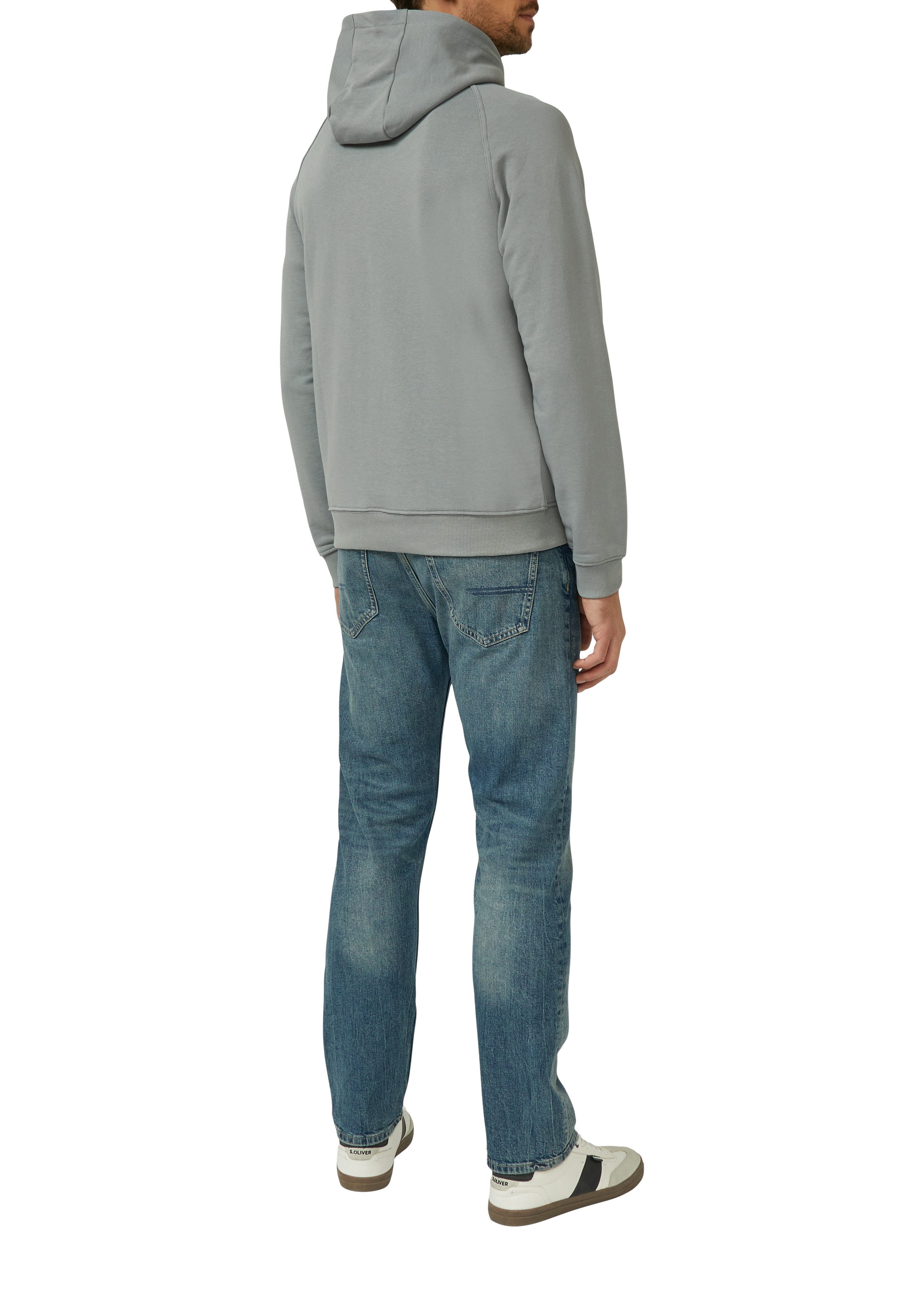 s.Oliver Hoodie mit Logo Print