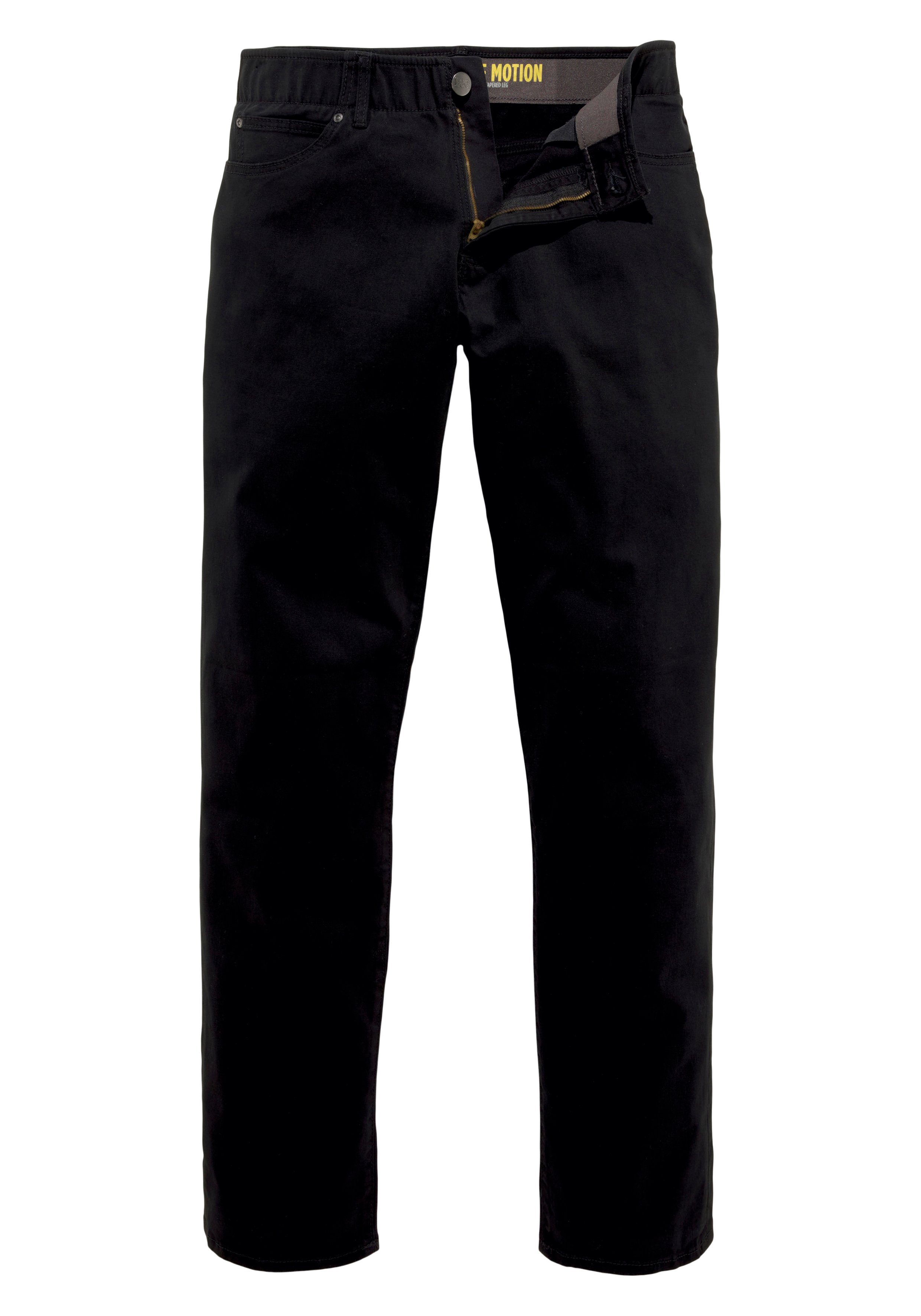 Ein riesiges Schnäppchen! black 5-Pocket-Hose Motion Lee® Extreme