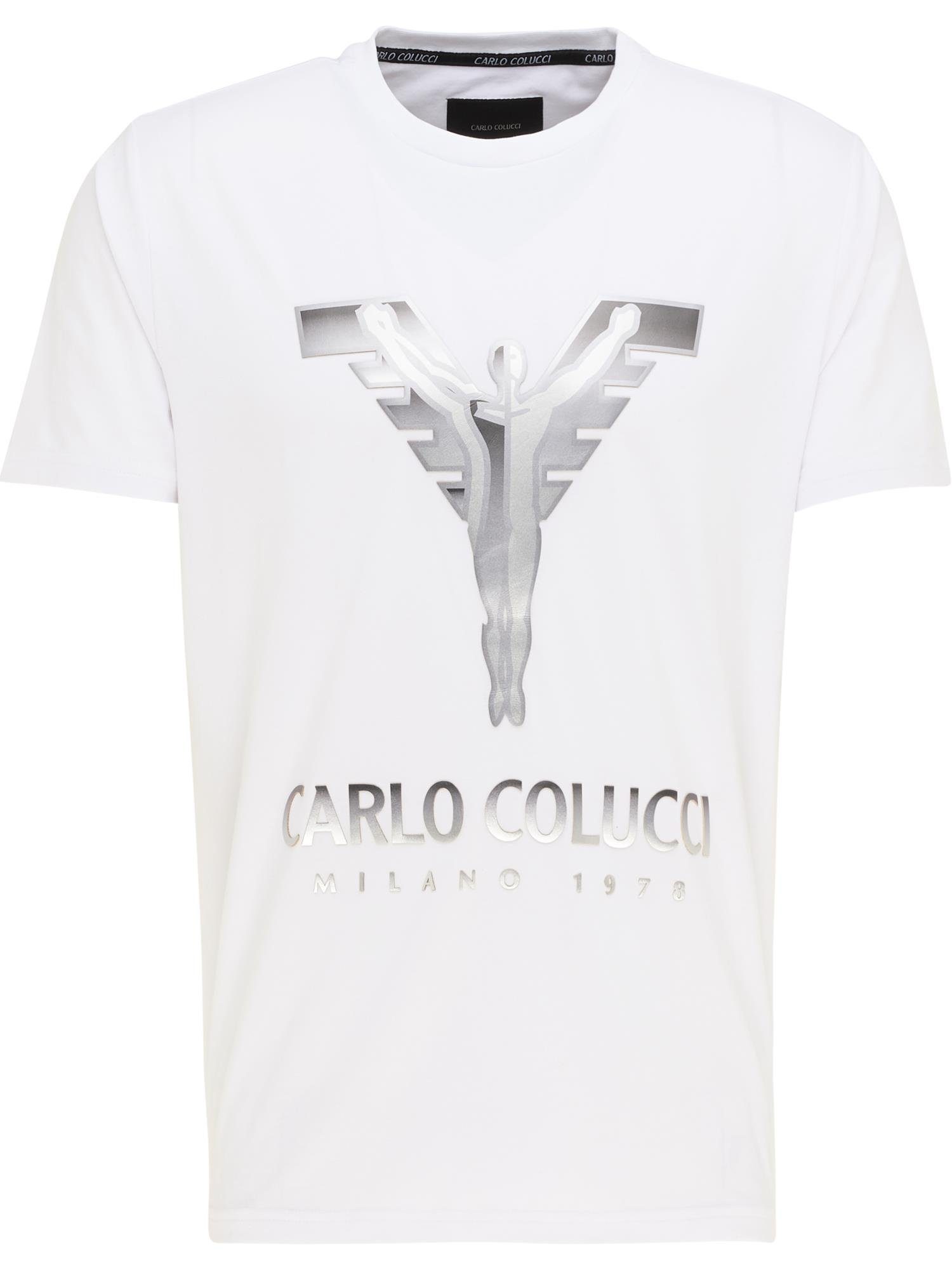 CARLO T-Shirt Clementi COLUCCI Weiß