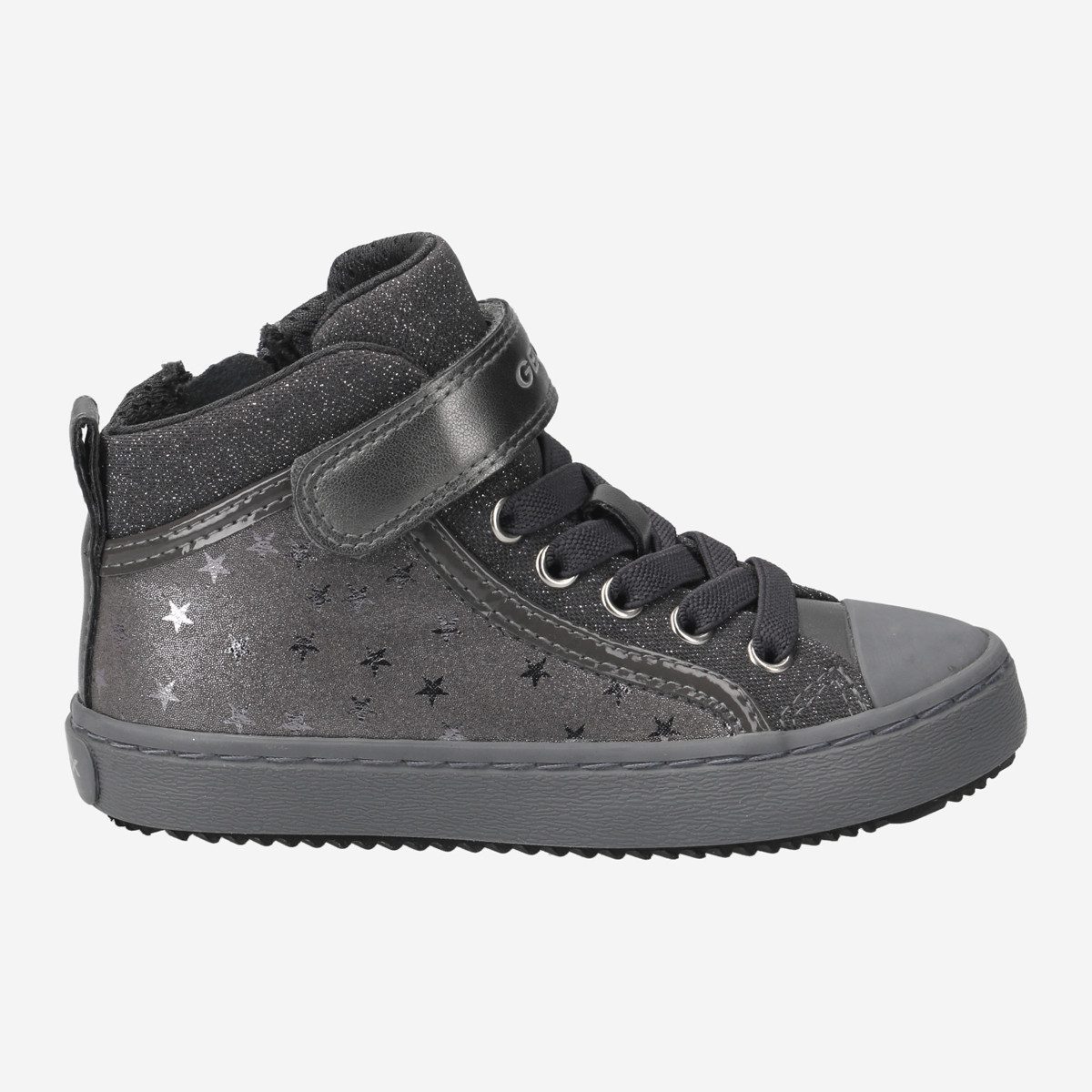 Geox GEOX KALISPERA, Кроссовки, Grau, metallik, Kinder Кроссовки
