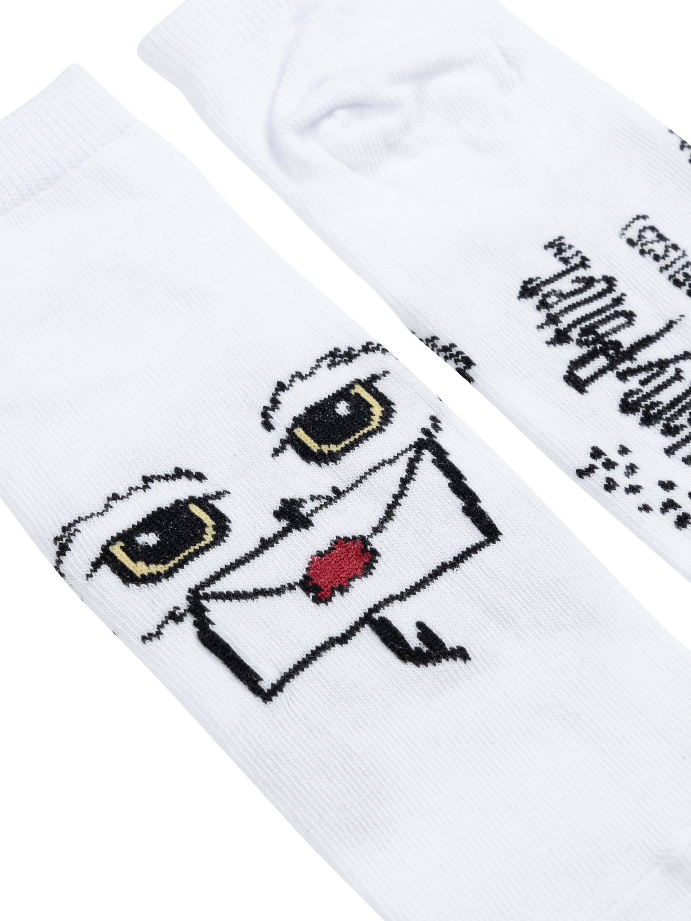 United Labels® Socken Harry Potter Socken Hedwig Hogwarts Sneaker Strümpfe (4er Pack)