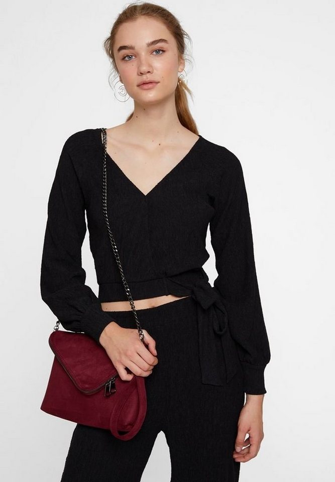 OXXO Wickelbluse mit edlen Details OXXO Wickelbluse mit edlen Details