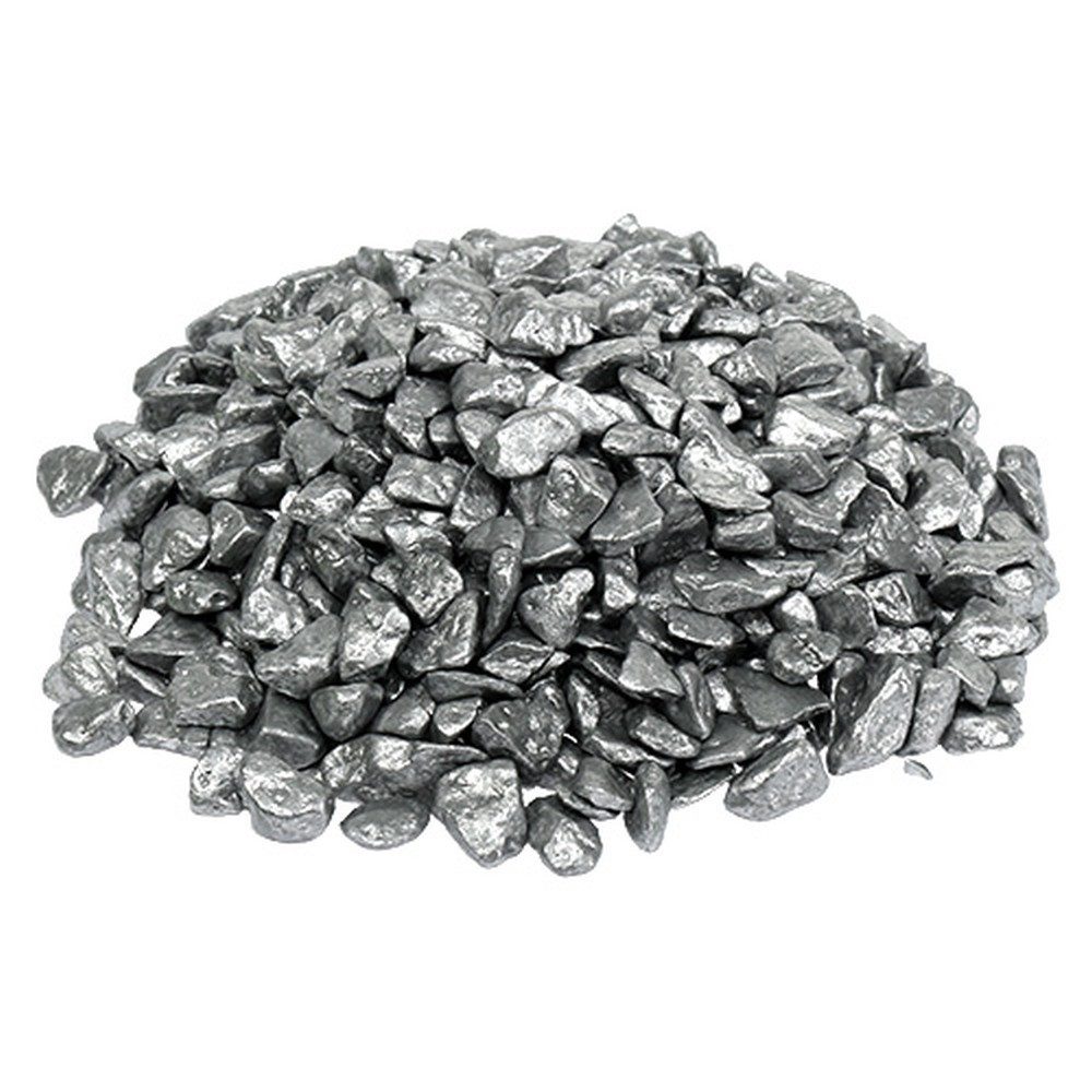 Viana Dekosand Декоративные камни Silber 9mm-13mm 2kg Tischdeko Hochzeit