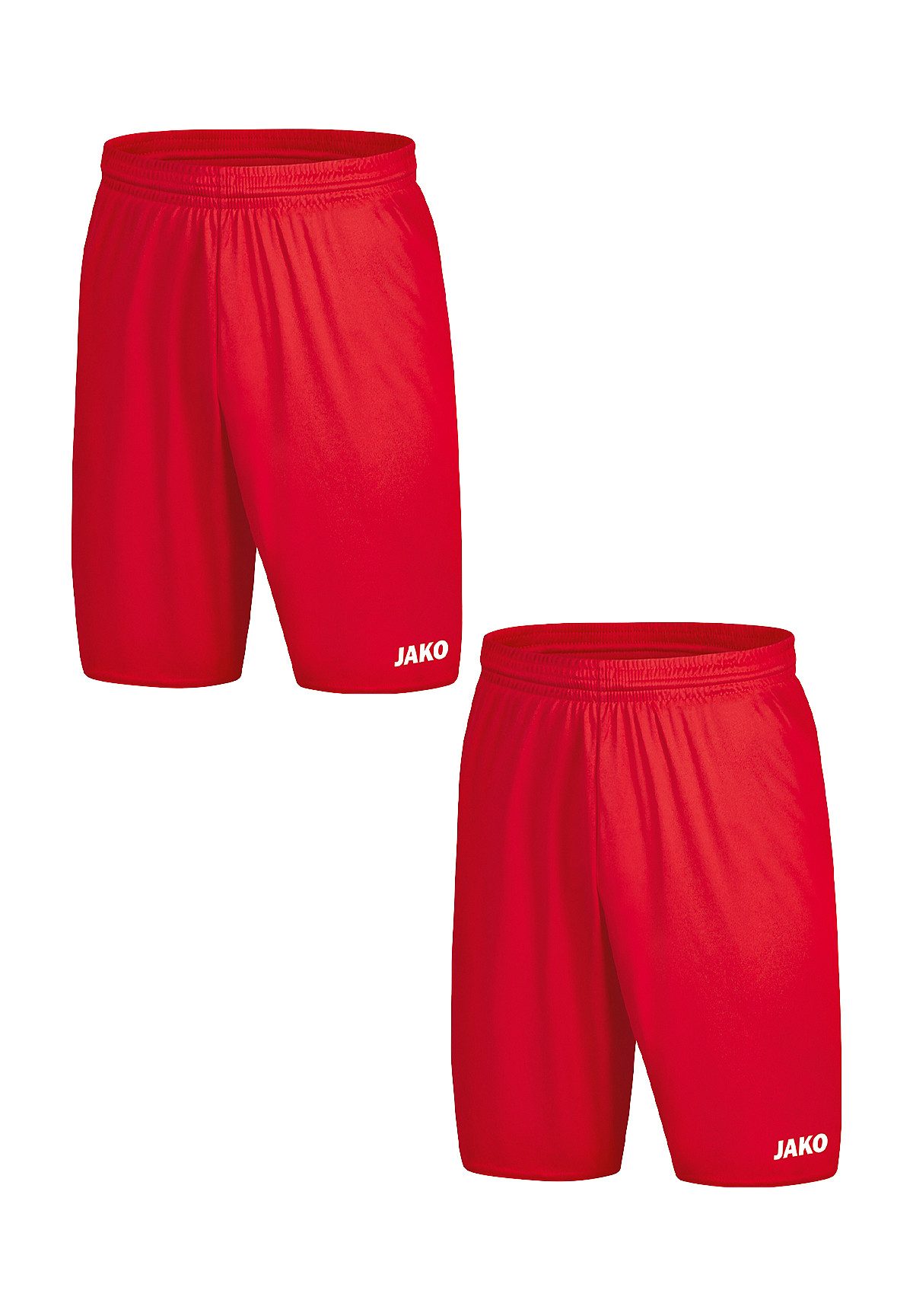 Jako Trainingshose Sporthose 2er-Set kurz Elastischer Bund Kordelzug Sporthose Manchester 2.0 ohne Innenslip