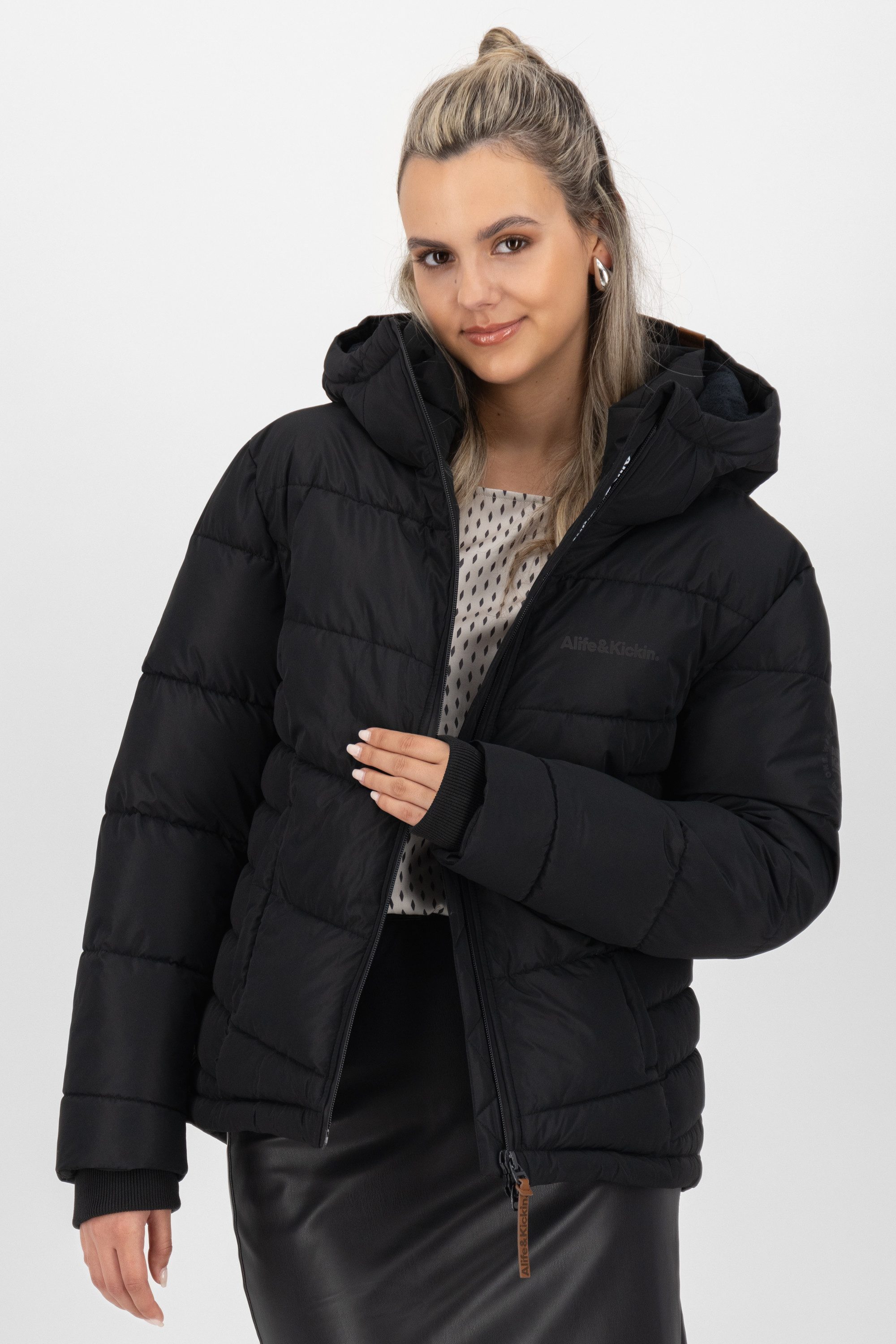 Alife & Kickin Winterjacke Damen JuanaAK Kurze warme Jacke mit gefütterter günstig online kaufen