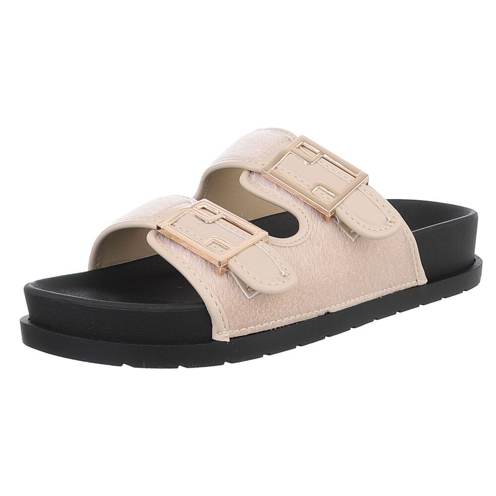 Ital-Design Bequeme Damen-Sandalen mit Schnallen in günstig online kaufen