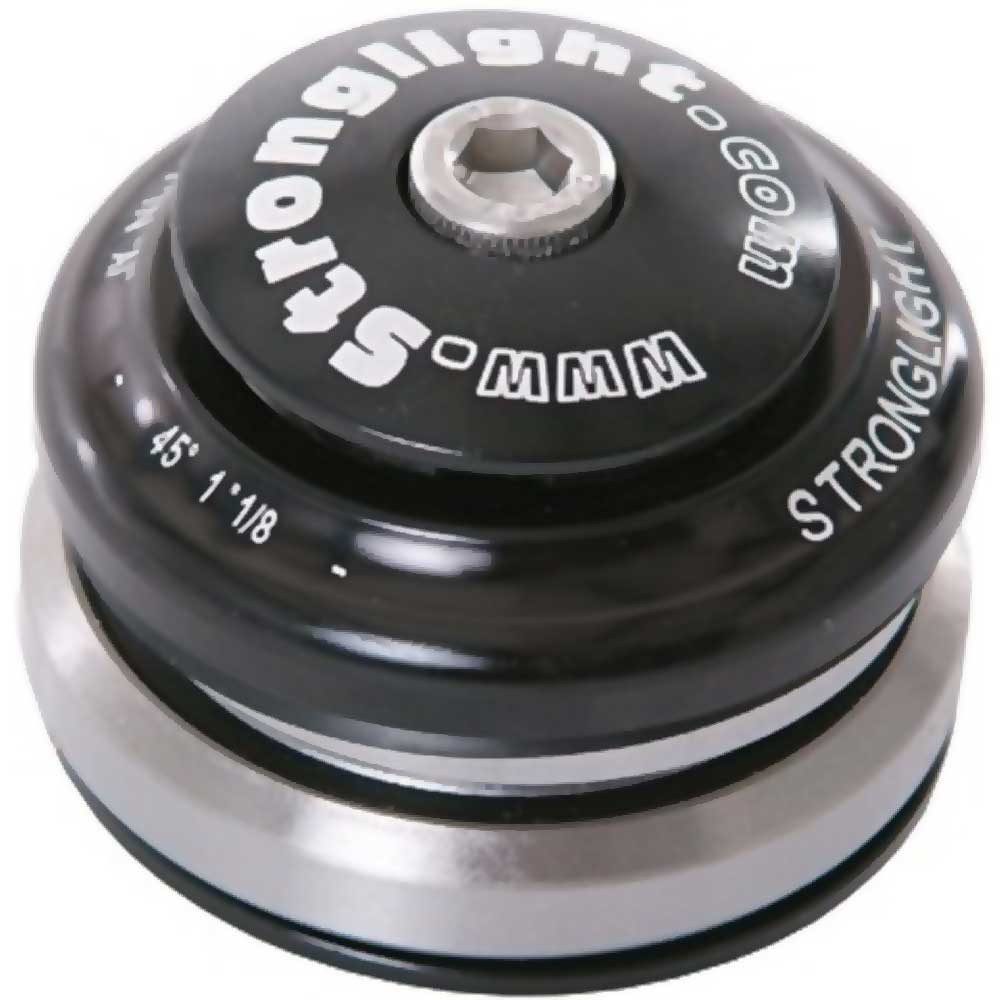 Fahrradlenker STRONGLIGHT Steuersatz Light in Alu 1 1/8Zoll - 1 1/4Zoll tapered ca.1