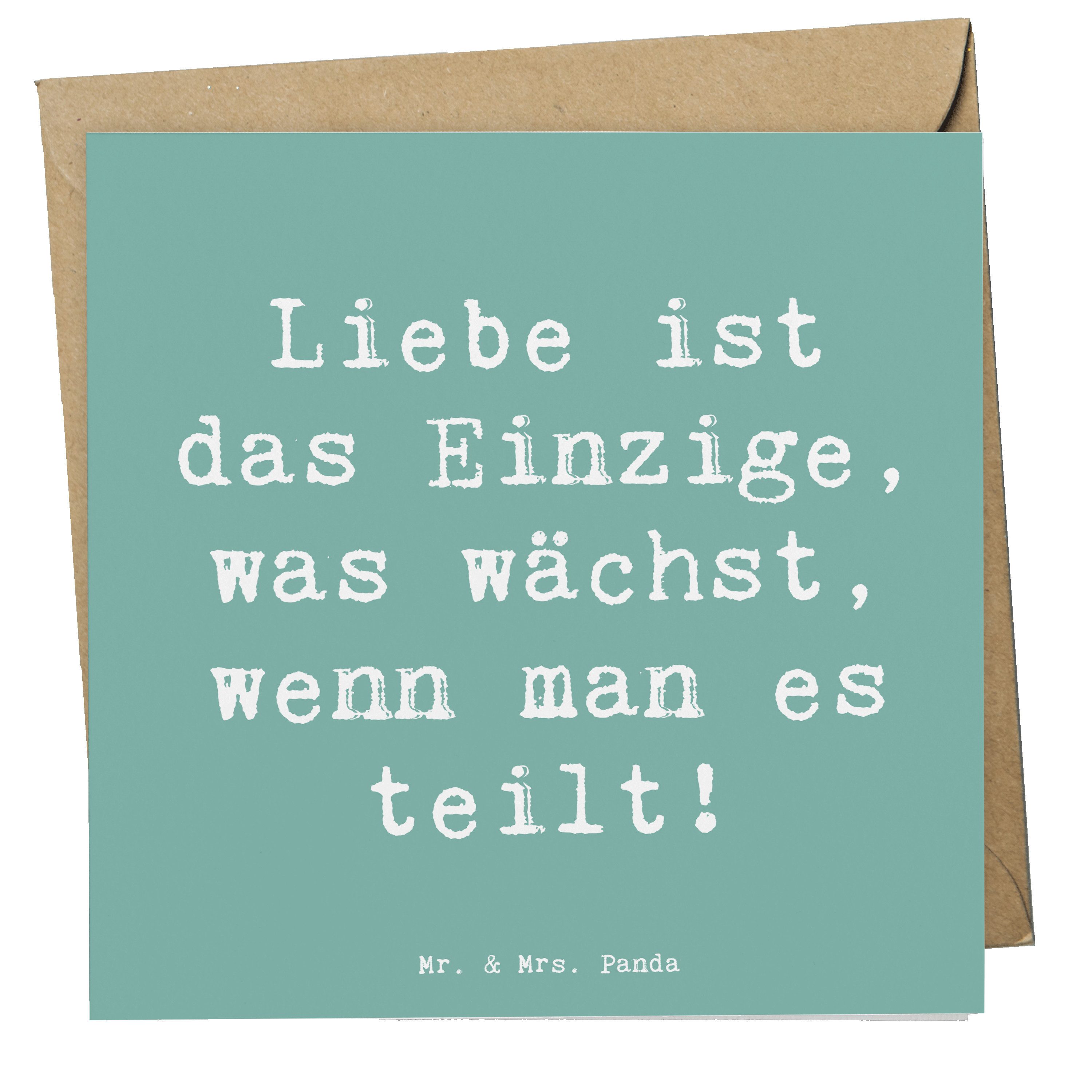 Grußkarte Eheversprechen Liebe Teilen - Meeresbrise - Geschenk, verbindet, Gesc