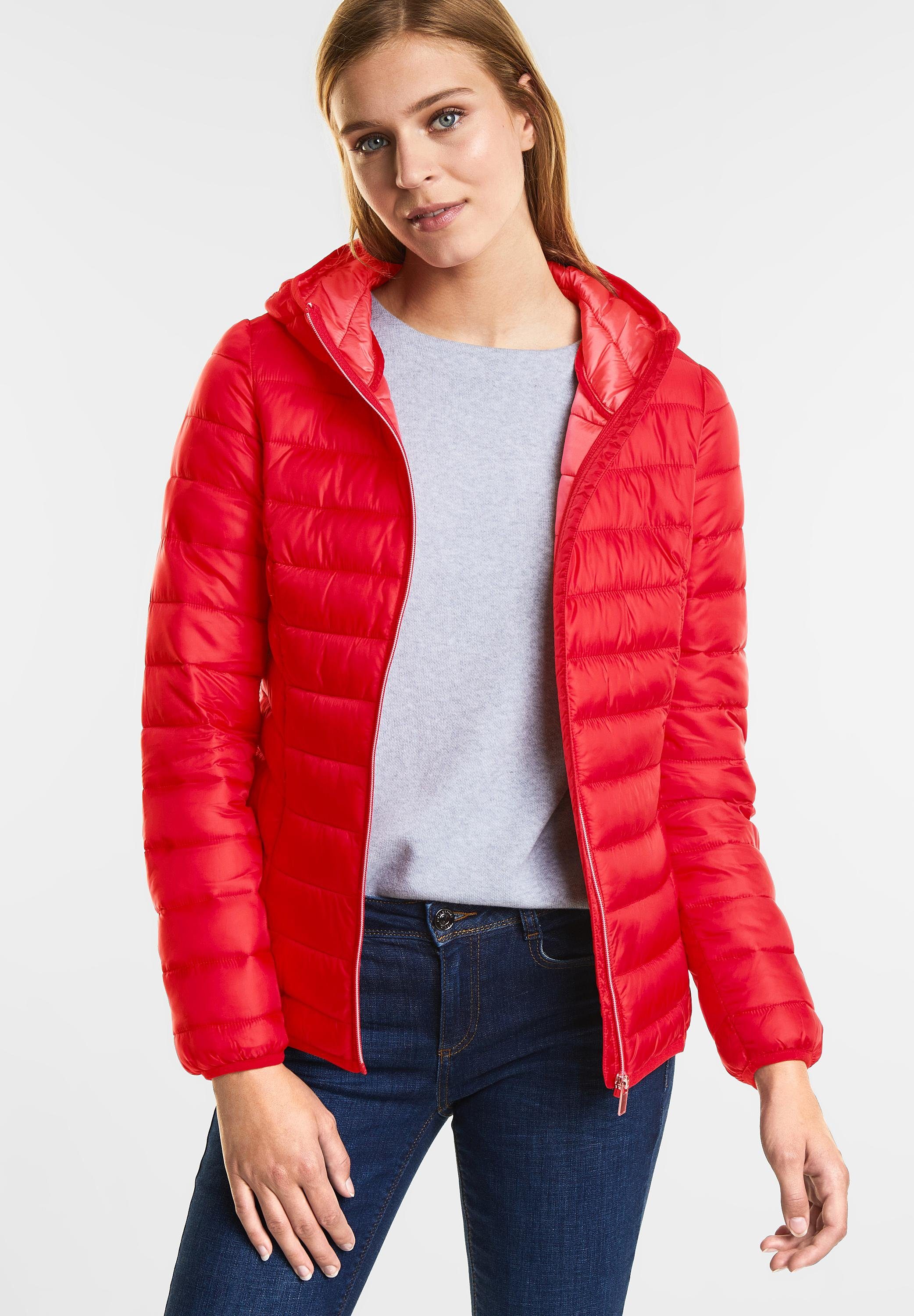 Details zu Street one Daunenjacke 40 (EUR) rot Steppjacke Winter wie neu Details zu Street one Daunenjacke 40 (EUR) rot Steppjacke Winter wie neu