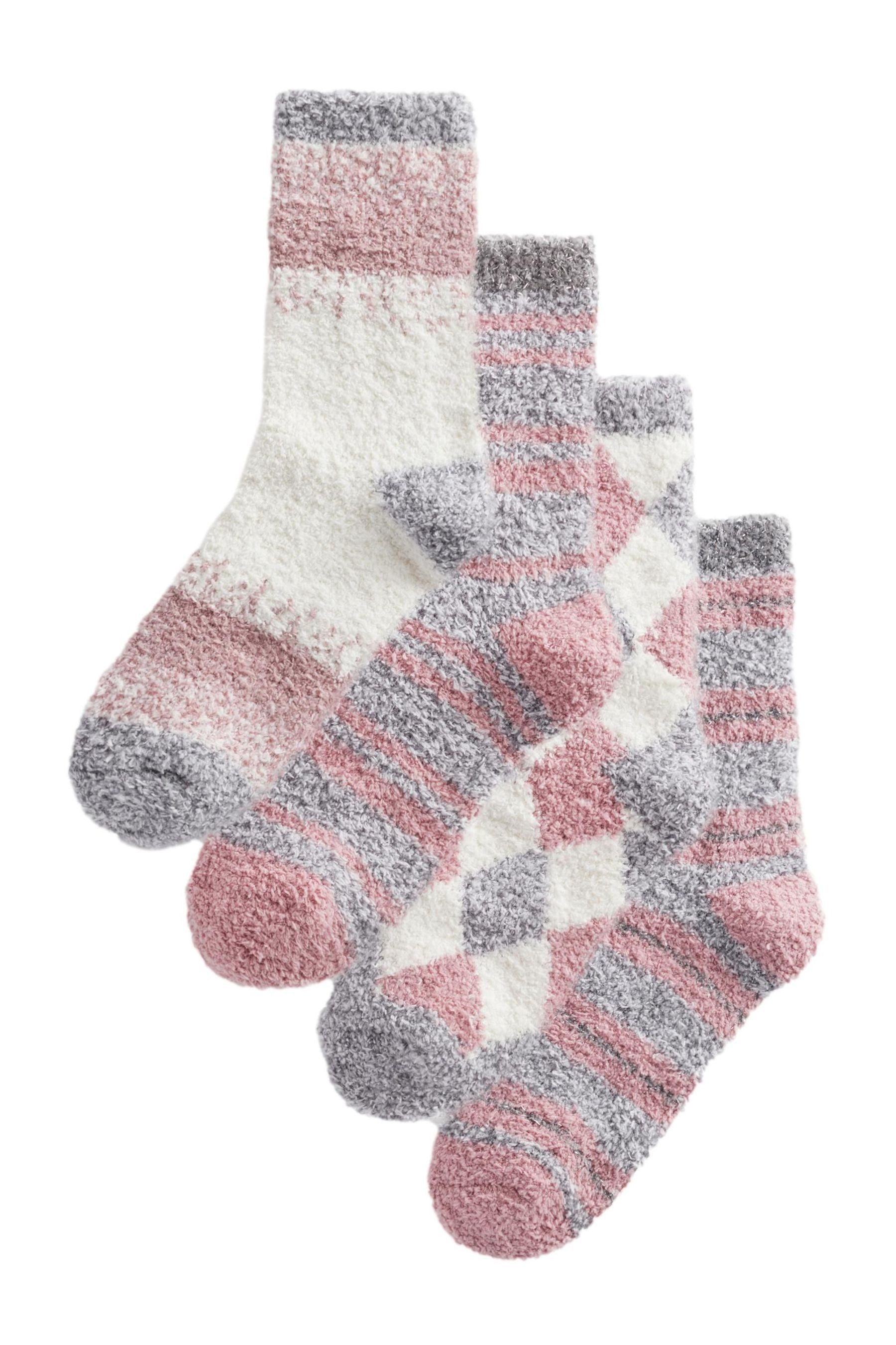Kuschelsocken Kuschelige Socken, 4er-Pack