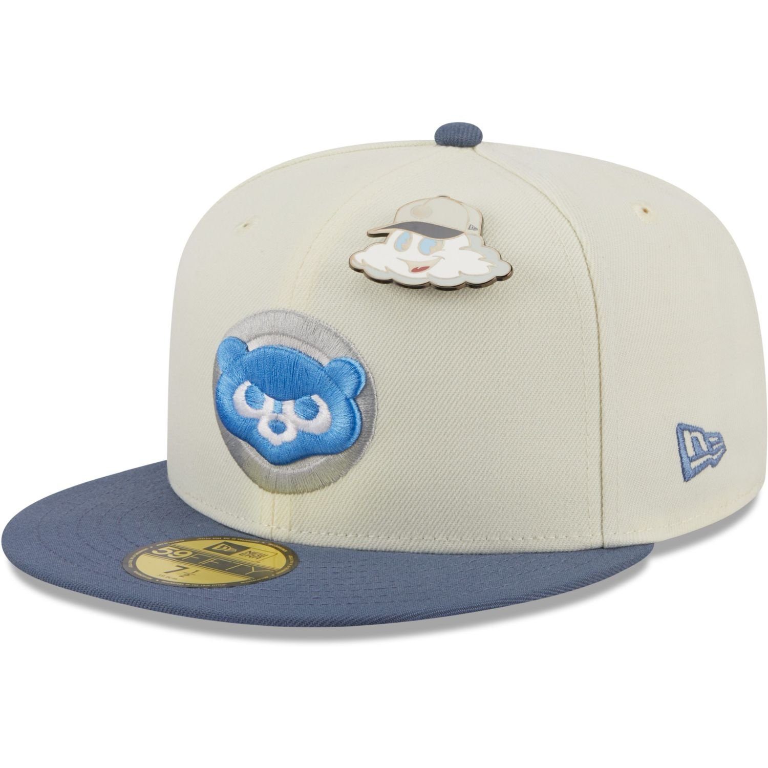 New Era Fitted Cap 59Fifty ELEMENTS PIN Chicago Cubs