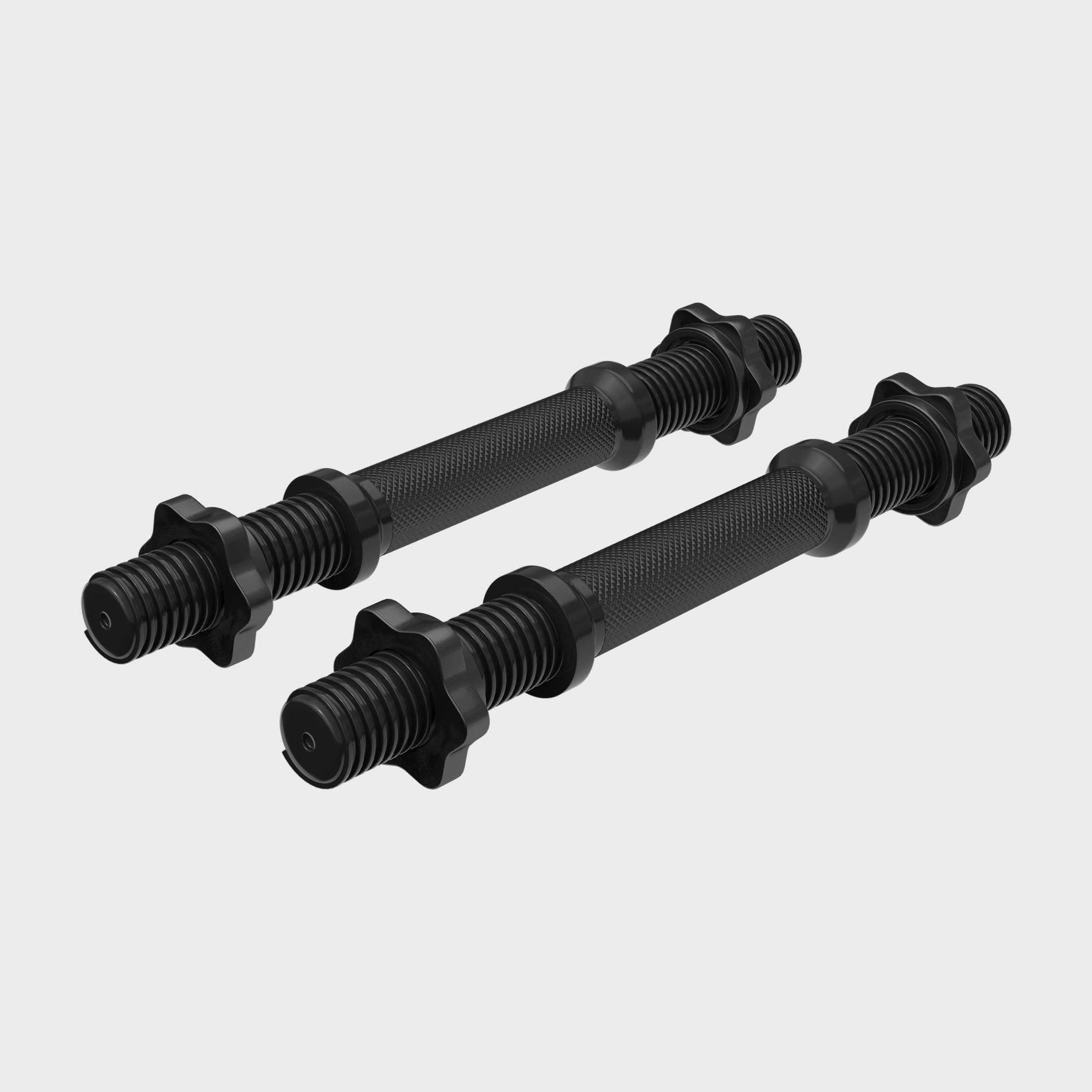 GORILLA SPORTS Kurzhantelstange Kurzhantelstangen 2er Set 35 cm mit Sternverschluss, (2-tlg)
