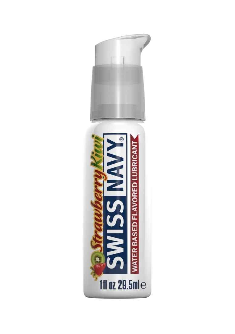 SWISS NAVY Gleitgel Swiss Navy Gleitmittel Mit Erdbeer-Kiwi-Geschmack 30ml