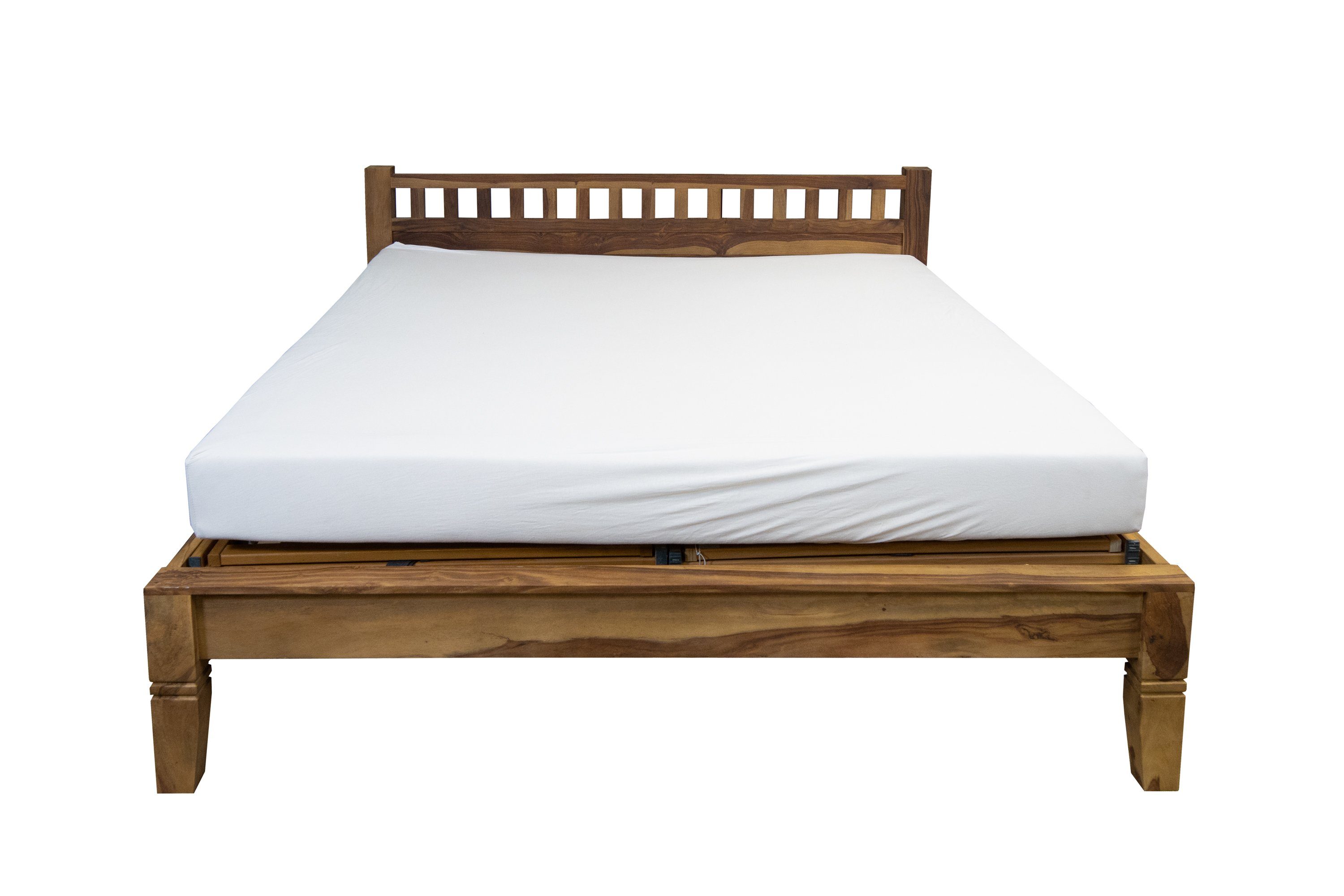 SAM® Massivholzbett Phuket, Doppelbett, massives indisches günstig online kaufen