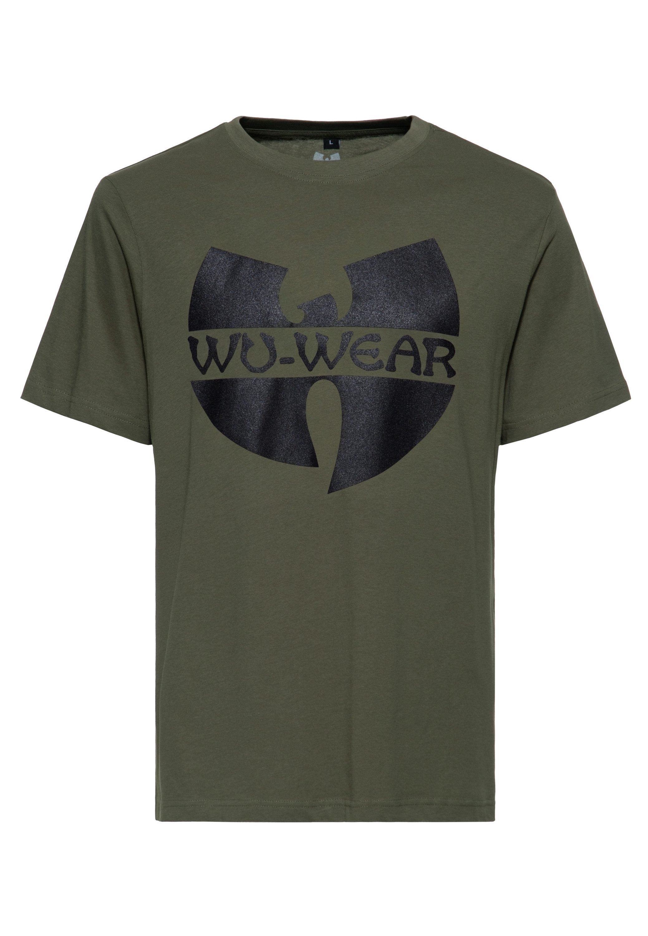 Wu Wear Print-Shirt Wu Wear mit WU-WEAR Frontprint