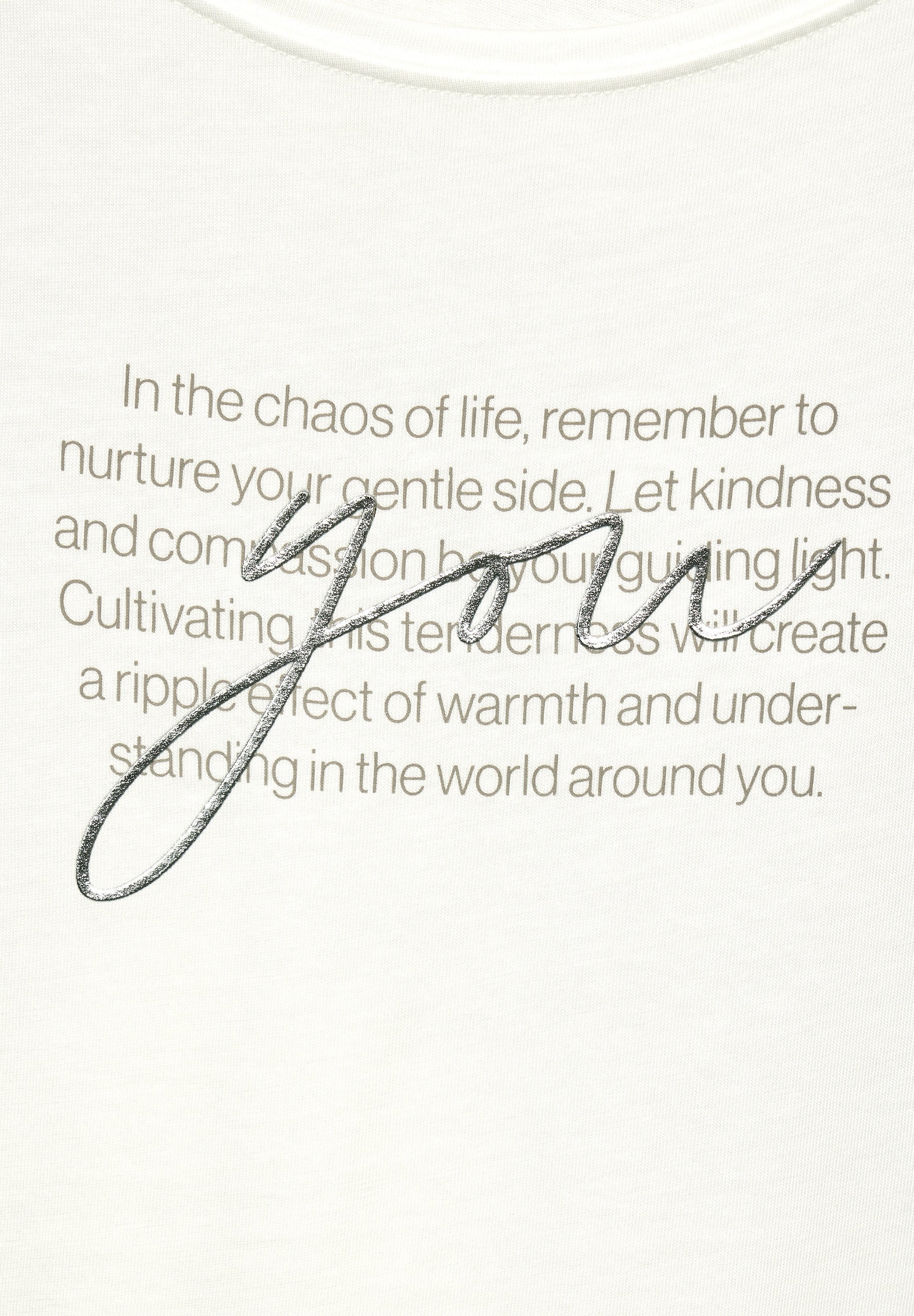 STREET ONE Print-Shirt im soften Baumwoll-Mix