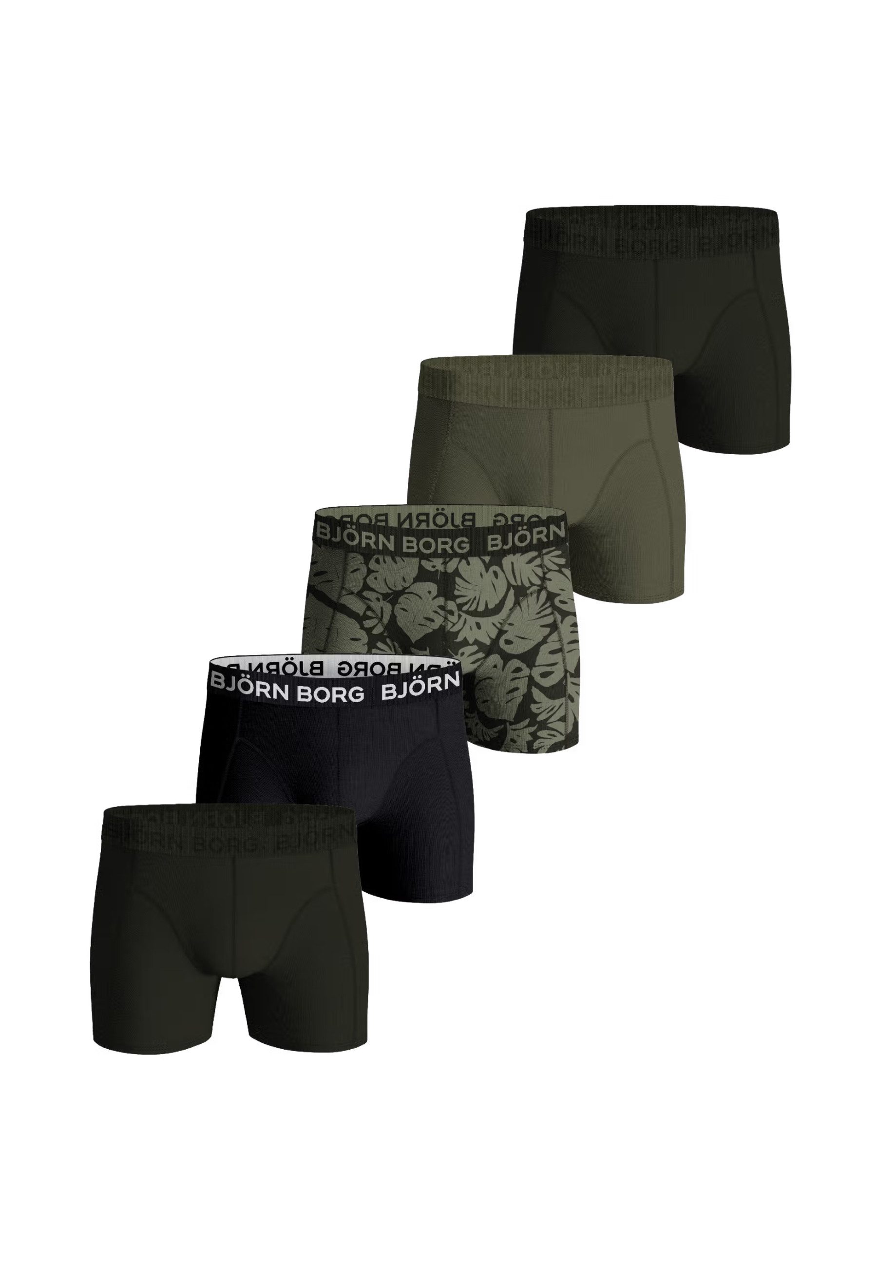 Björn Borg Boxershorts Boxershorts Multipack 5 Stück (5-St)