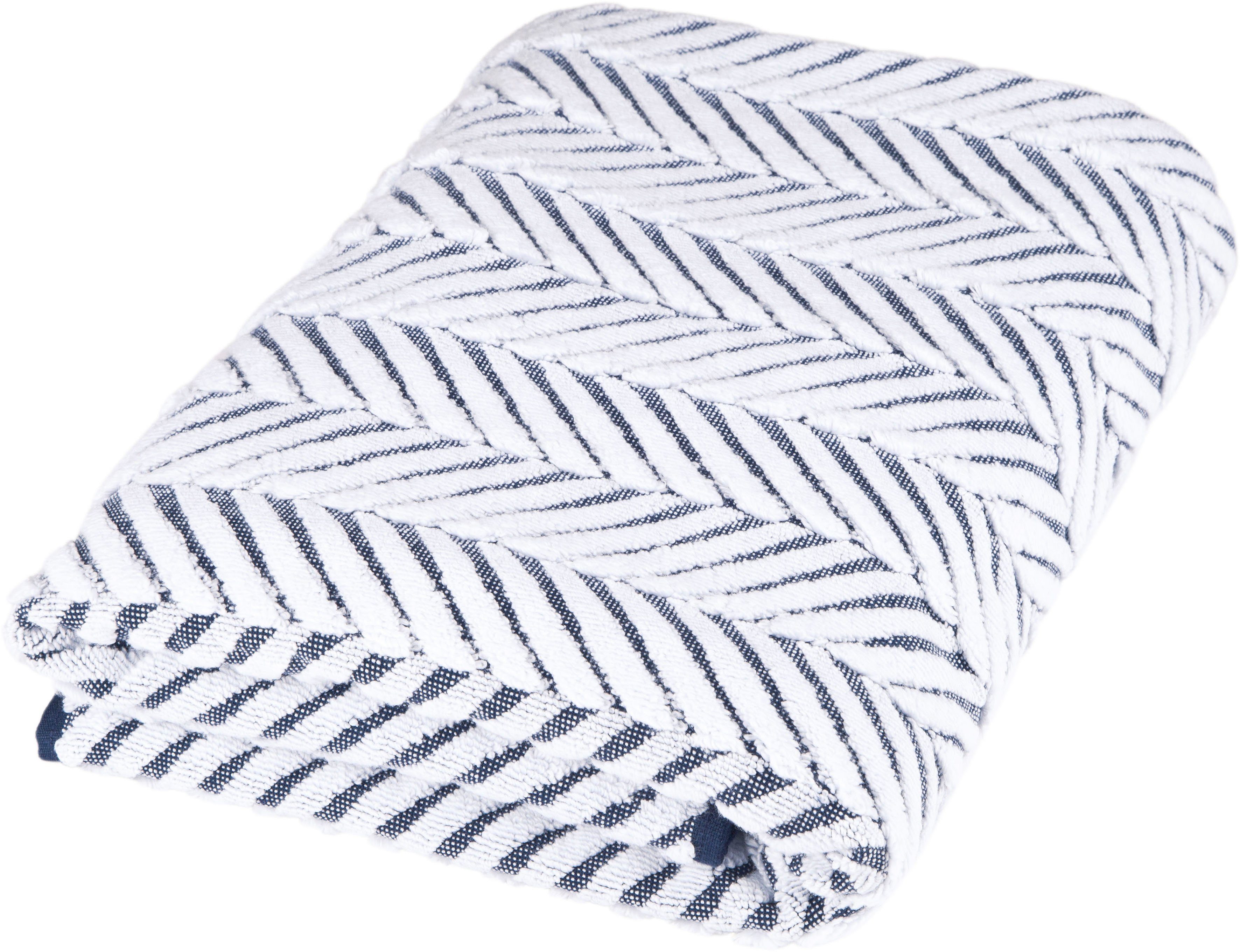 ROSS Duschtuch Sensual 9002, Frottier (1-St), im Zopfmusterstil günstig online kaufen