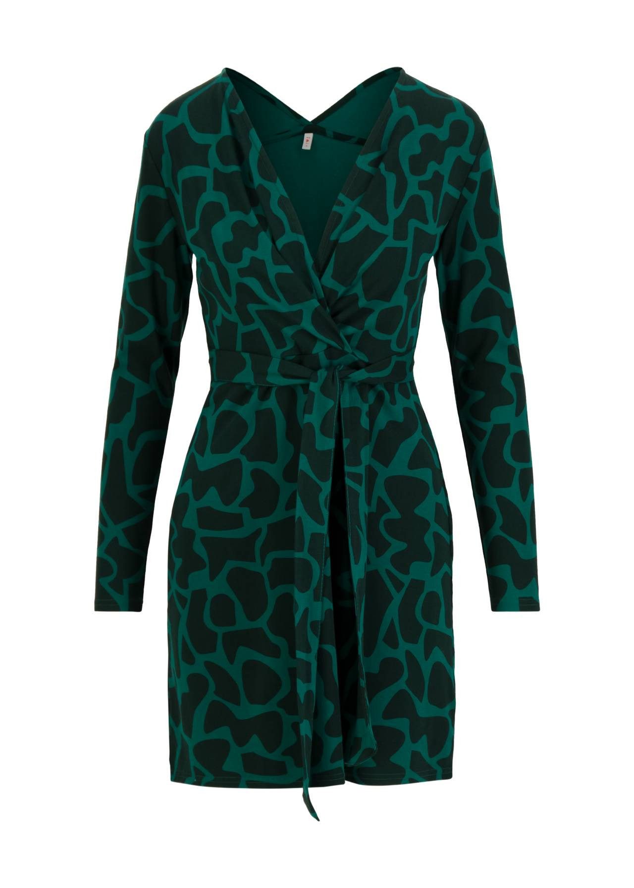 Blutsgeschwister Midikleid – Casual Grace – Jerseykleid mit V-Ausschnitt Au günstig online kaufen