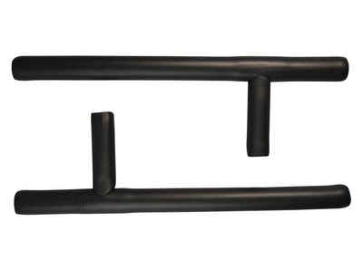 BAY-Sports Dummy Tonfa Schaumstoff Ummantelung Training SV Krav MAGA Selbstverteidigung Langstock Stock, Self Defense, Softstock Soft Stock Kampfstock Budo Kunststoff