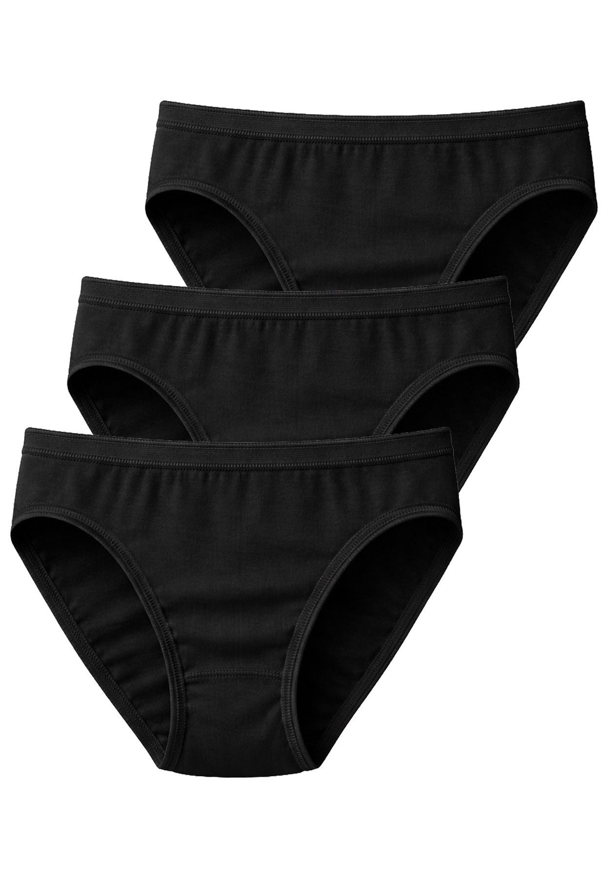 HAASIS Bodywear 1919 Slip Damen Slips 66311670-40 (Packung, 3-St., 3er Pack) hochwertige Damen Mini Slips in optimaler Passform