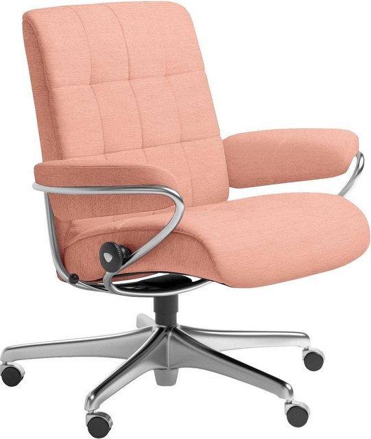 Stressless® Relaxsessel »London«, Low Back, mit Home Office Base, Gestell Chrom  - Onlineshop Otto