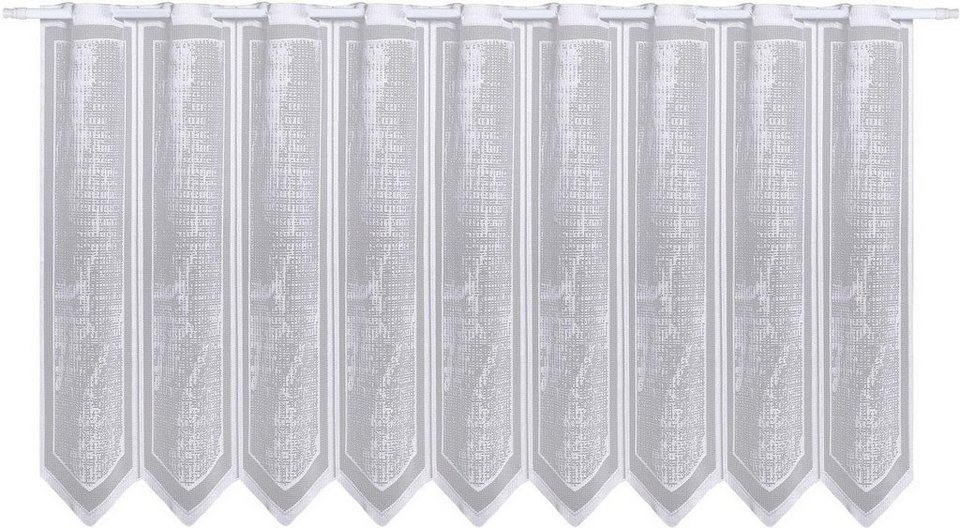 Scheibengardine nach Maß »MARBLE«, Happy Home, Durchzuglöcher (1 ... Scheibengardine nach Maß »MARBLE«, Happy Home, Durchzuglöcher (1 ...