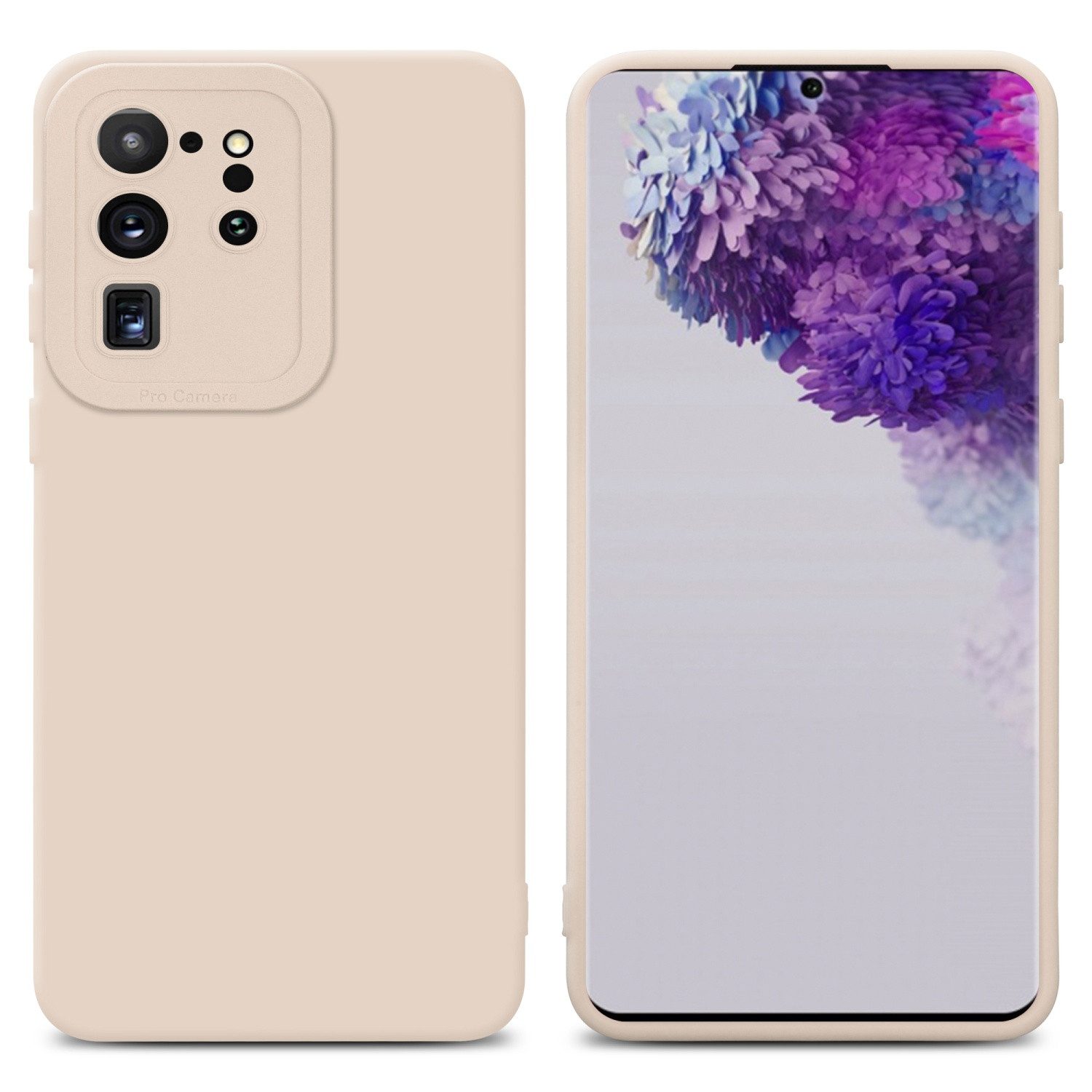Cadorabo Handyhülle für Samsung Galaxy S20 ULTRA Hülle Samsung Galaxy S20 ULTRA, Hülle Schutzhülle TPU Silikon Case Cover