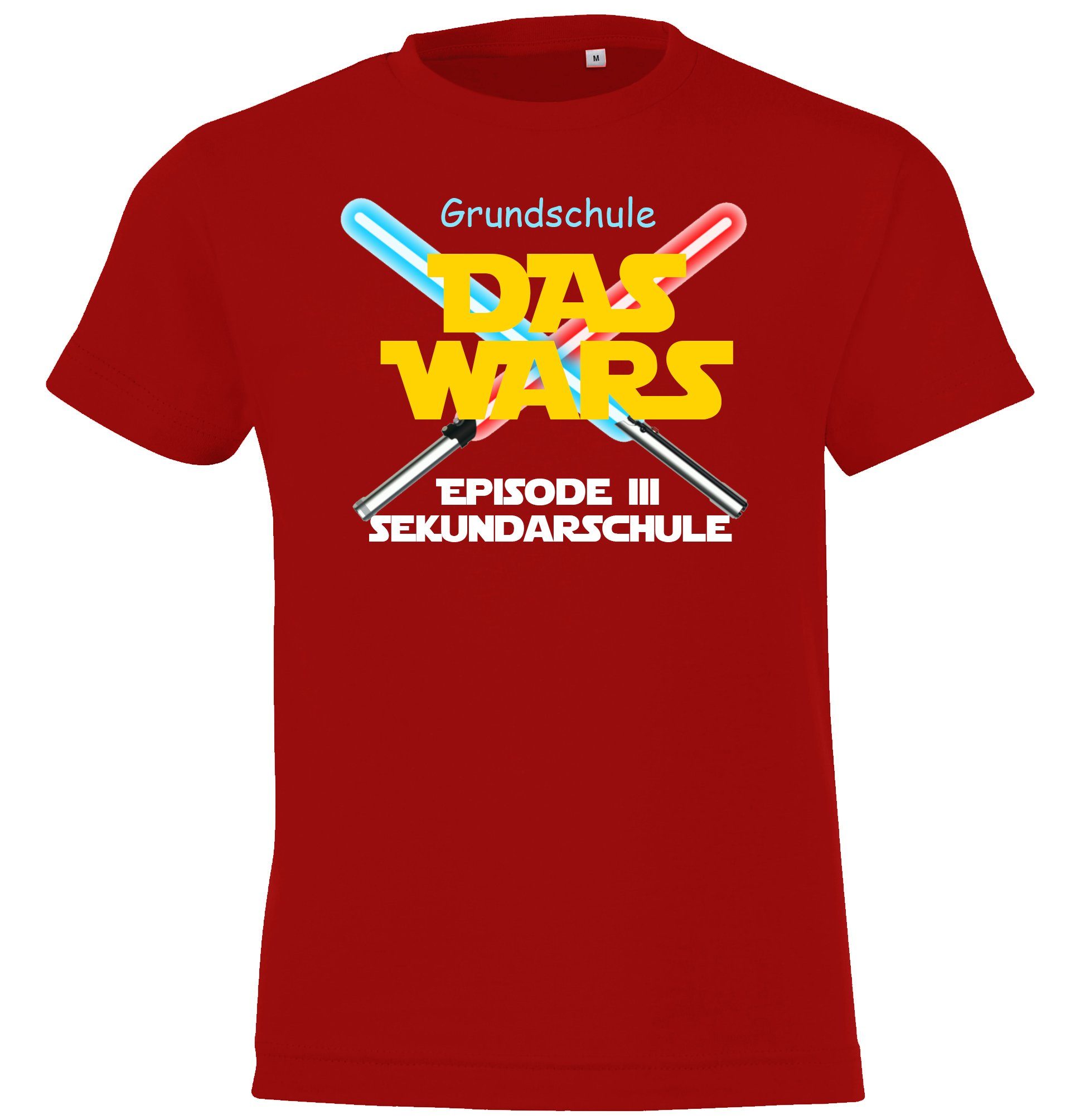 T-Shirt Grundschule Das Wars Kinder Shirt