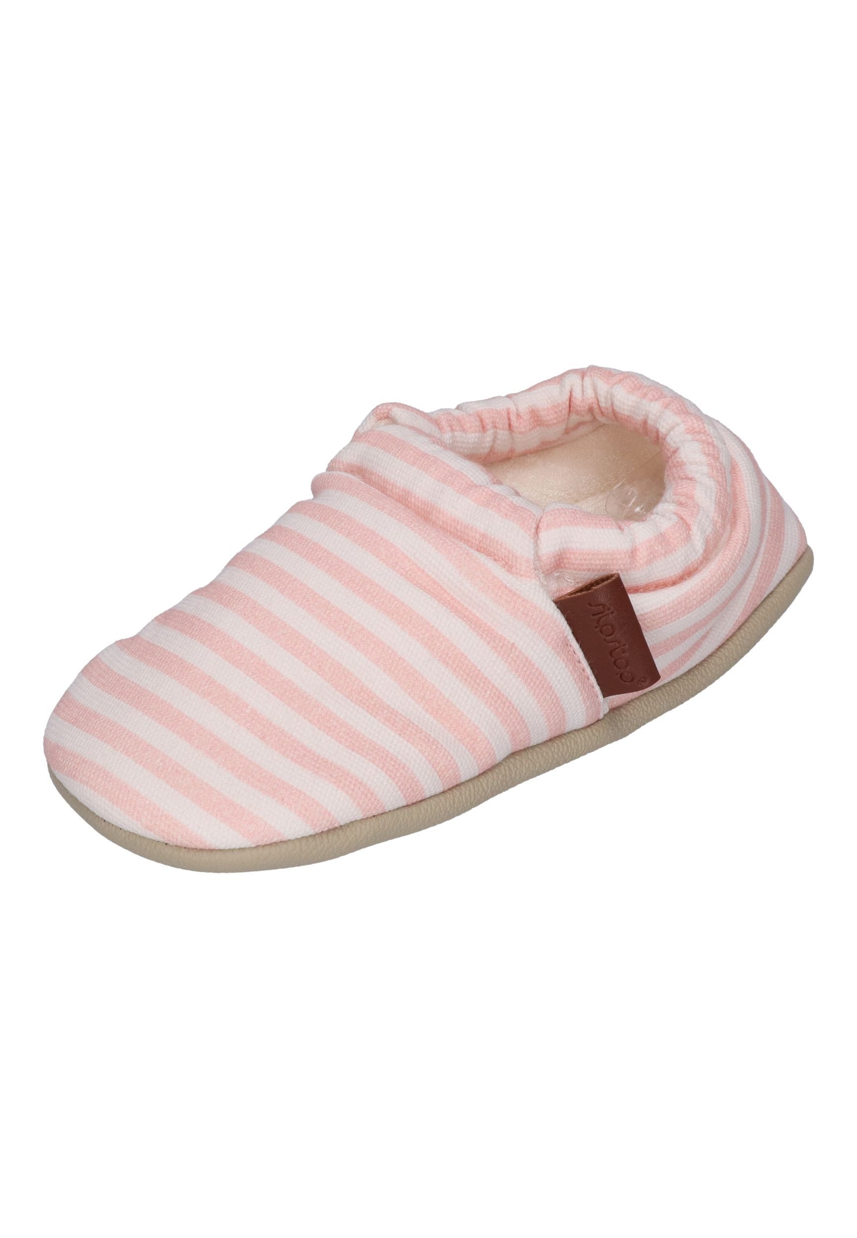 Slipstop BREEZE Hausschuh Rosa Gestreift
