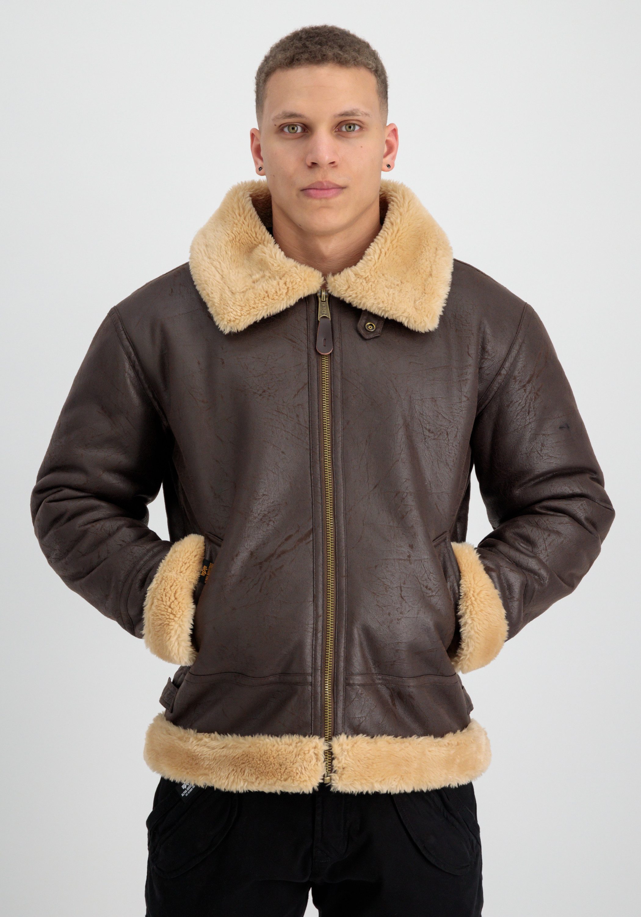 Alpha Industries Lederjacke Alpha Industries Men günstig online kaufen