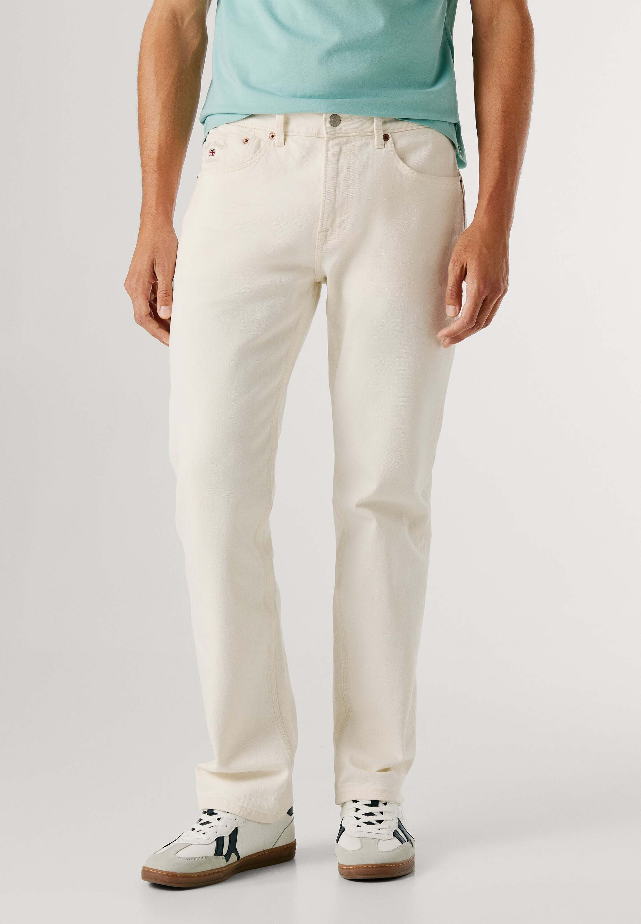 Pepe Jeans Straight-Jeans straight leg jeans STRAIGHT JEANS CASH FS ECRU