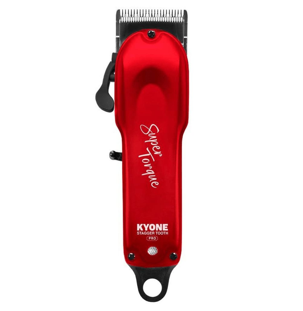 Kyone Haar- und Bartschneider Kyone Ultima Stagger Tooth Pro Clipper Rot