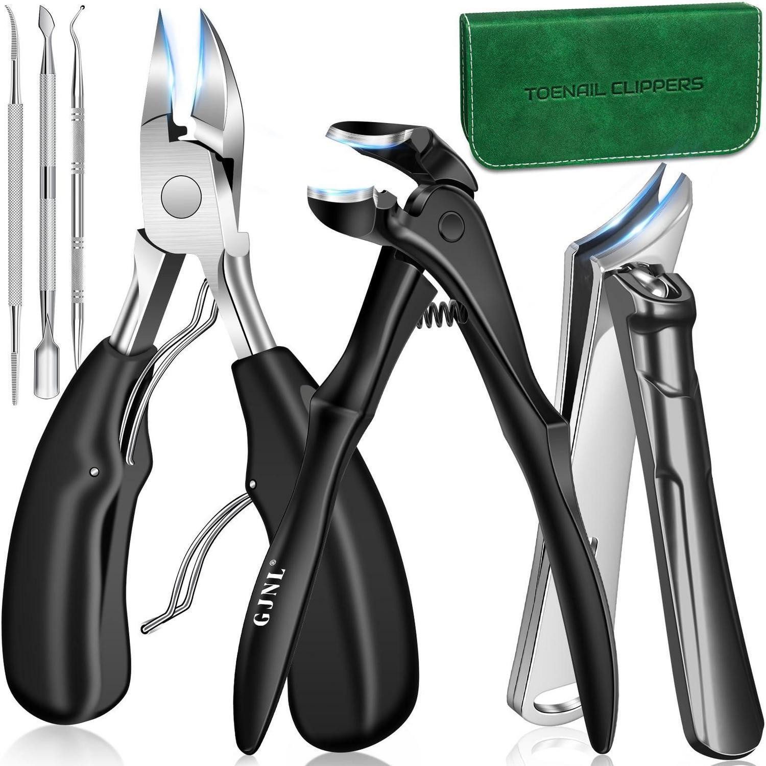 LuxusKollektion Nagelknipser-Set Nagelknipser-Set 6tlg. für dicke Nägel Herren