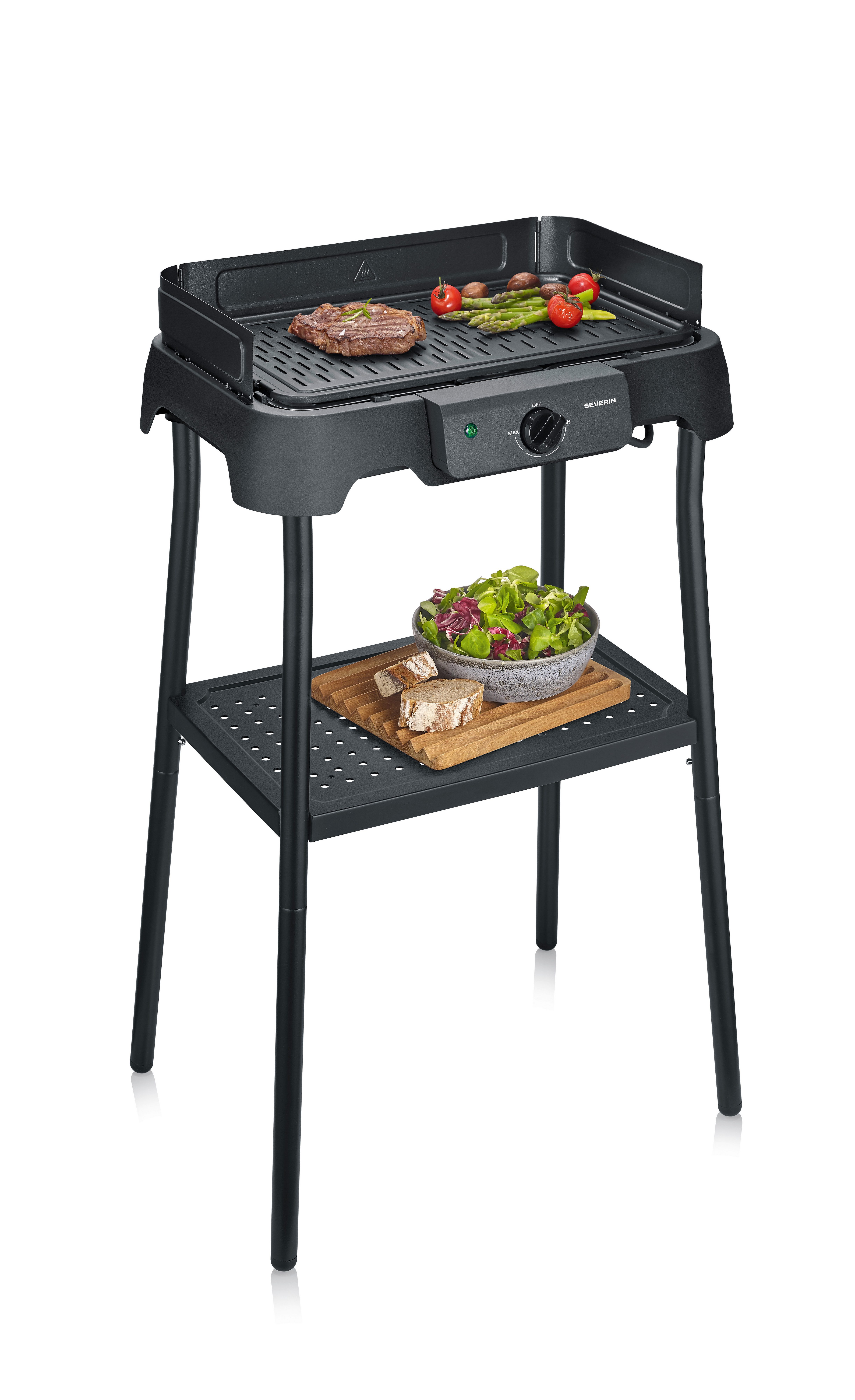 Severin Elektro-Standgrill PG 8596, 2000 W