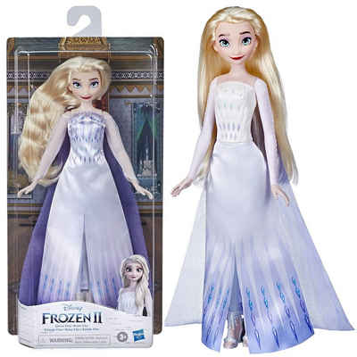 Disney Frozen Anziehpuppe Königin Elsa Mode Puppe Disney Eiskönigin Frozen Hasbro