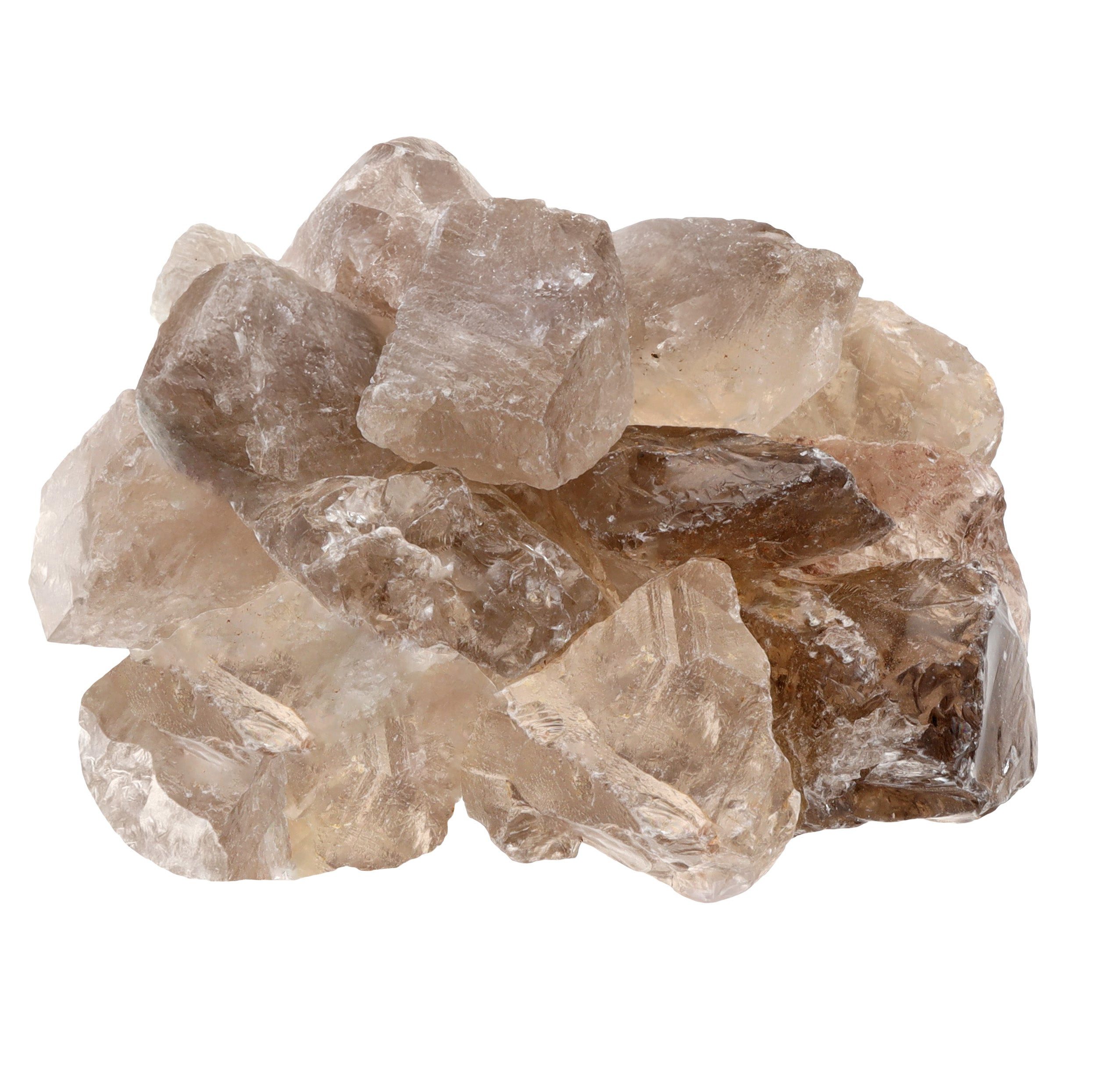 Edelstein Rauchquarz Wassersteine