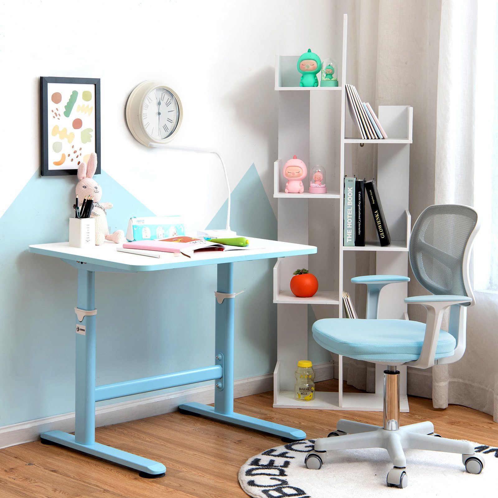 COSTWAY Drehstuhl Kinder Schreibtischstuhl, höhenverstellbar, von günstig online kaufen