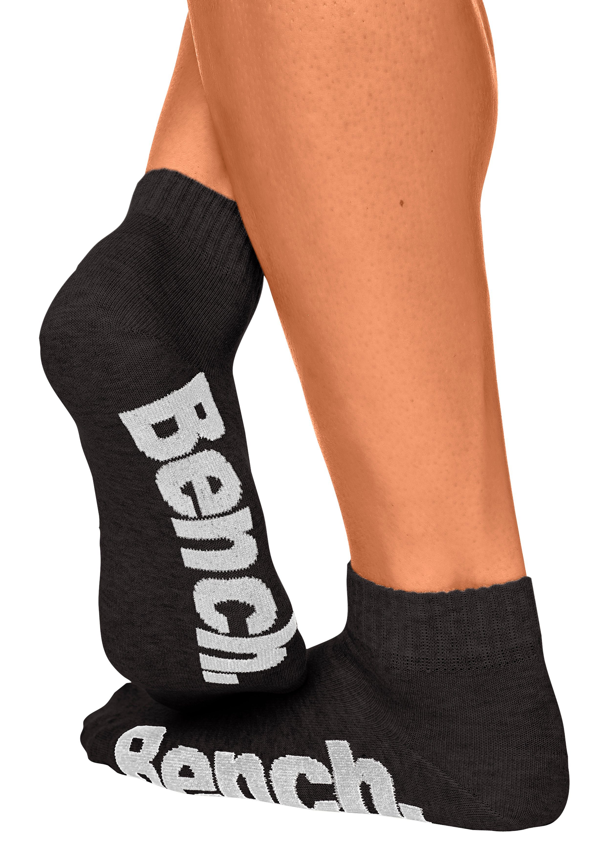 Bench. Kurzsocken (Packung, 3-Paar) mit bequemen Rippbündchen günstig online kaufen