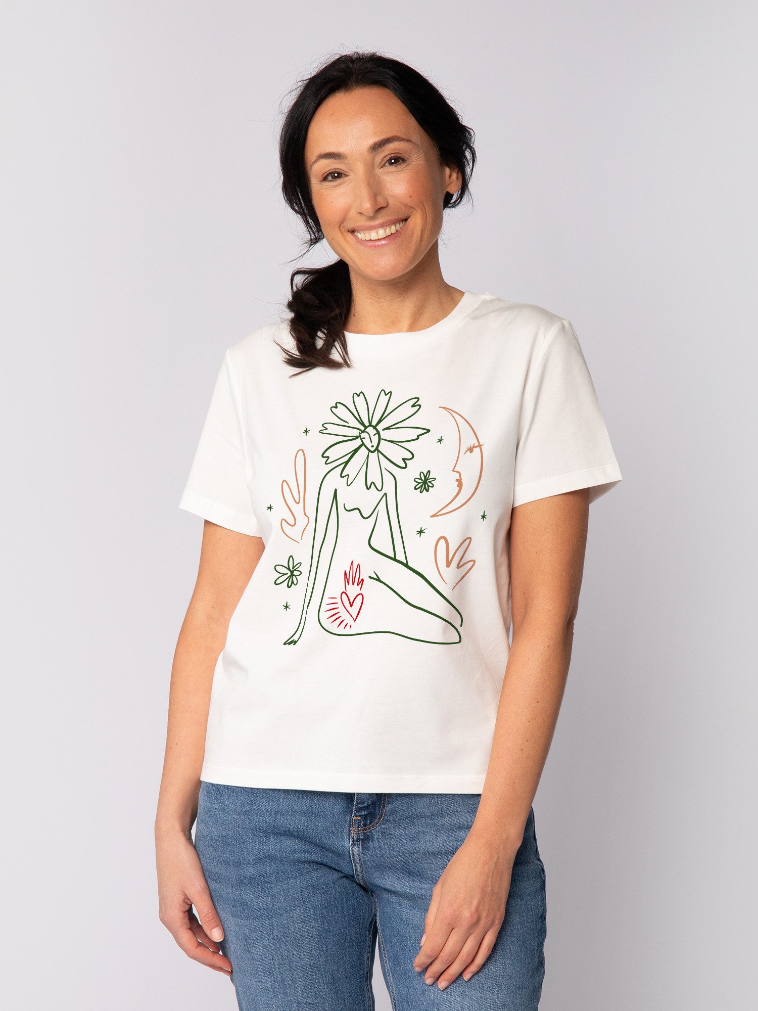 T-Shirt Love and flex