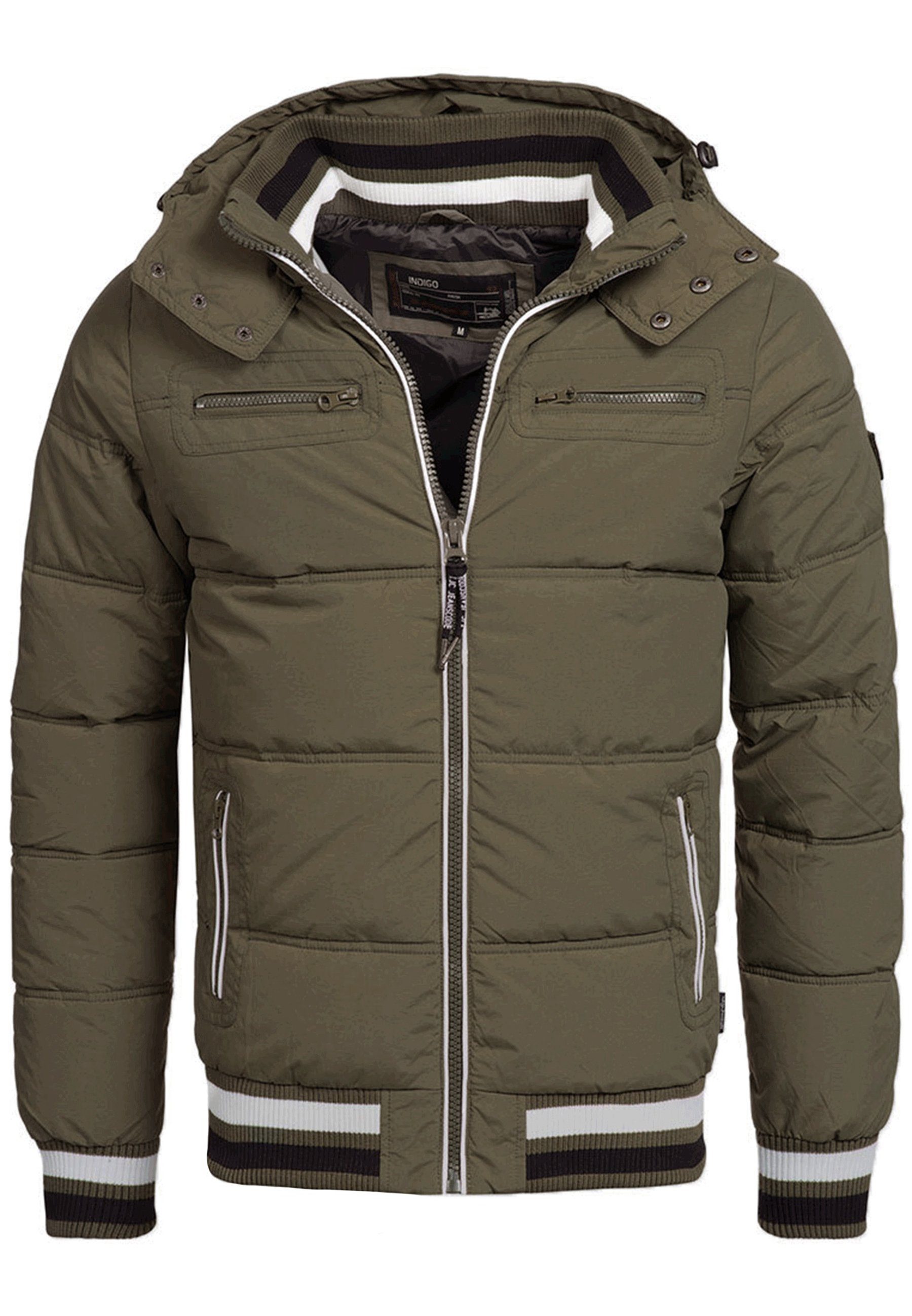 Steppjacke Marlon Indicode Army