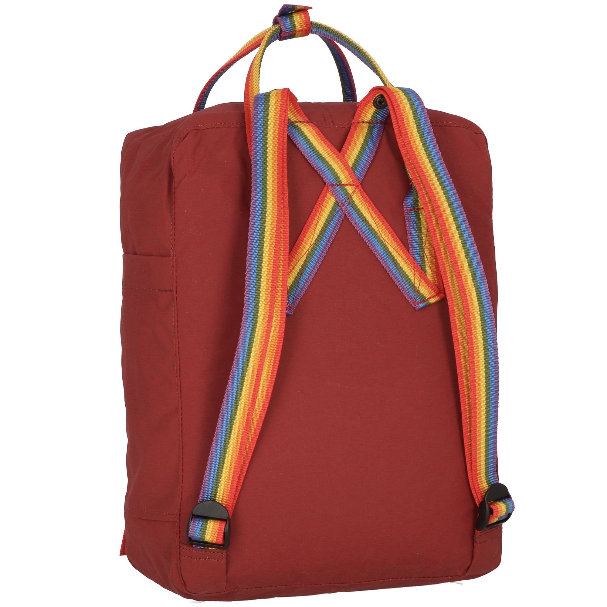 Rucksack Fjällräven red-rainbow ox Kanken, Polyester pattern