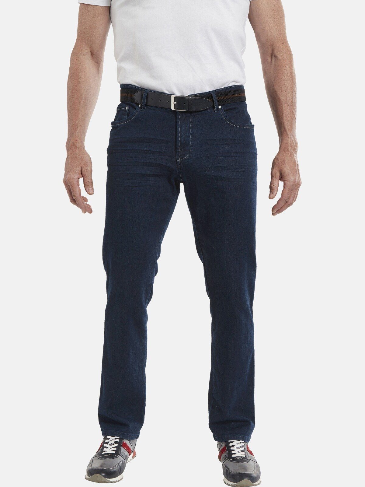 Jan Vanderstorm Comfort-fit-Jeans JOEL mit Gürtel