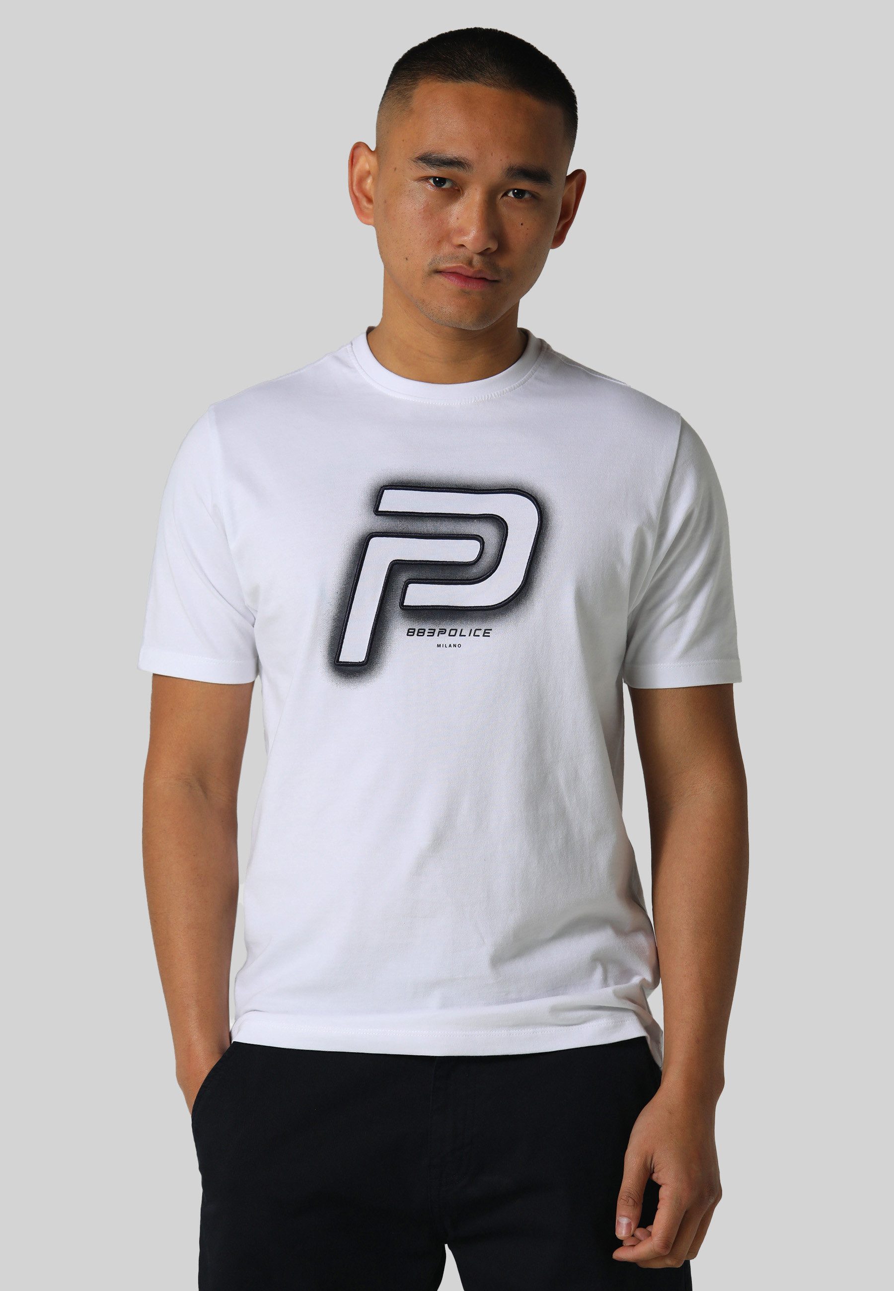 883Police T-Shirt 883 Police KURNLE T-SHIRTS (1-tlg)