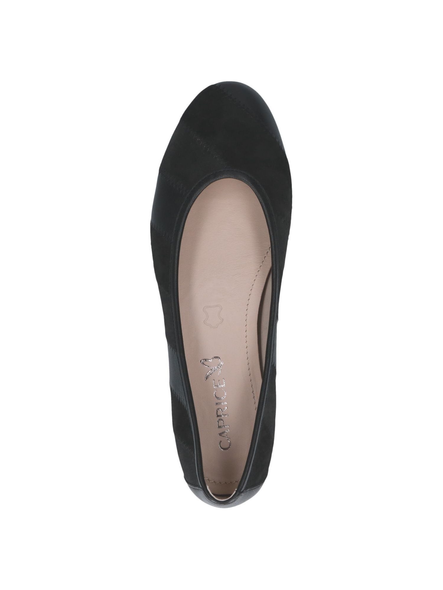 Caprice CAP Memo/rem.f. aus Leder Blockabsatz 9-22106-46 Ballerina CAP Memo/rem.f.