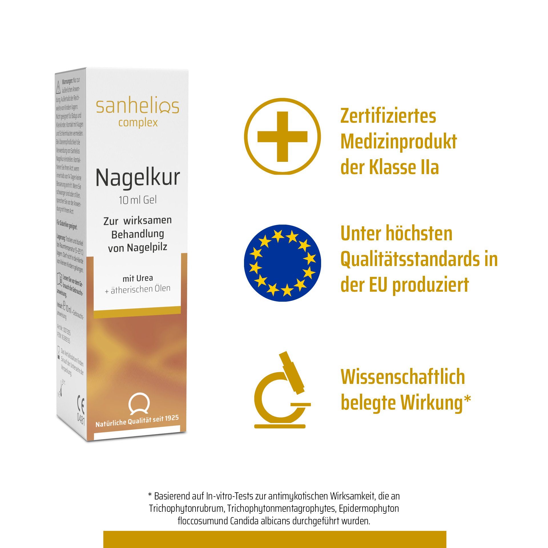 Sanhelios Nagelpflegeserum Nagelkur 10 von Zur ml, Wirksamkeit* belegte Nagelpilz, wirksamen Behandlung