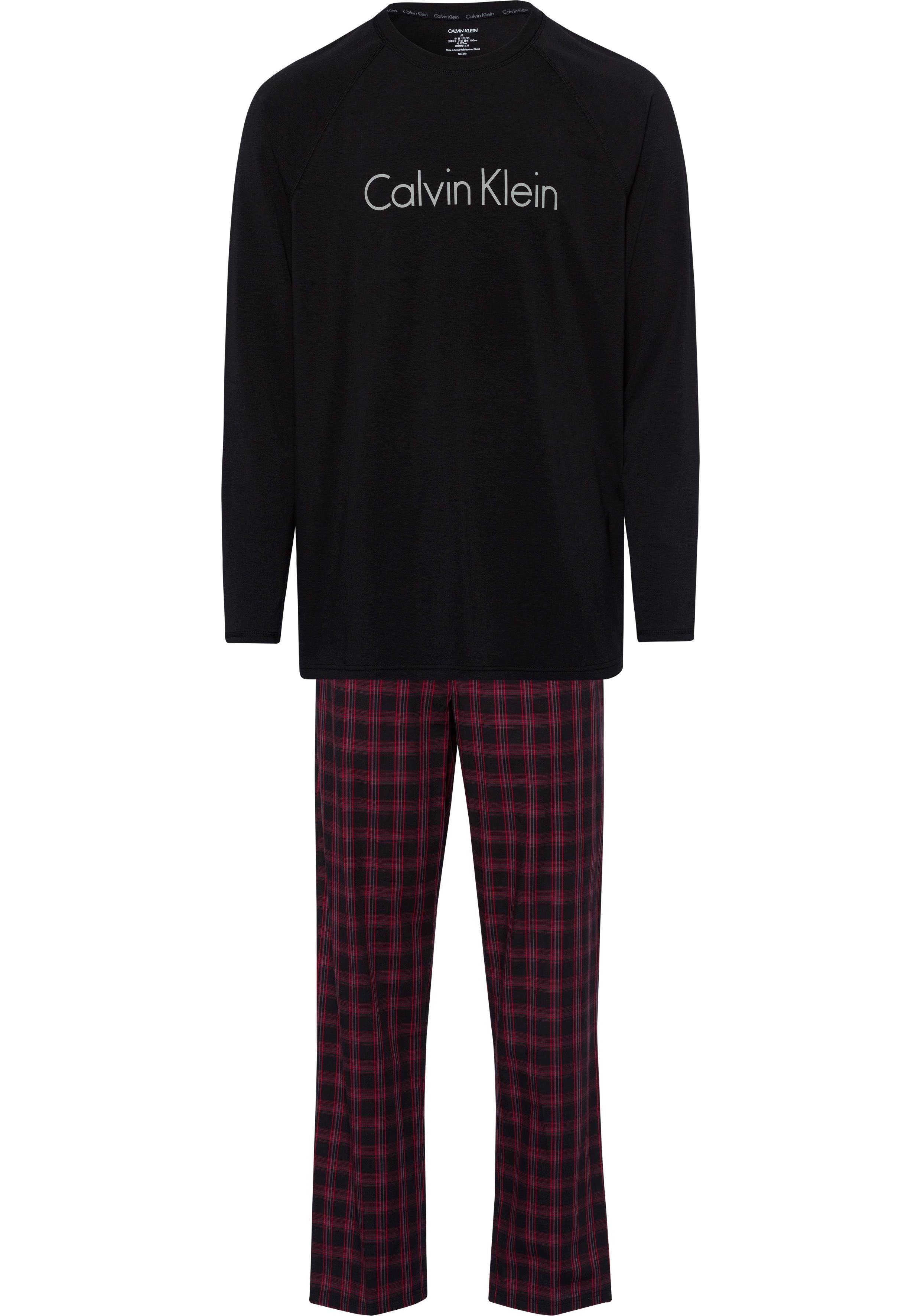 Calvin Klein Pyjama »HOLIDAY PJ SETS«, Oberteil mit Rundhalsausschnitt